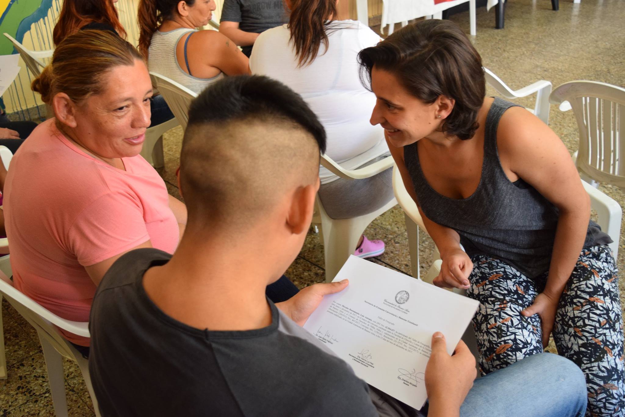 Cierre de talleres de la UBA en Centro Socio-Educativo Luis Agote
