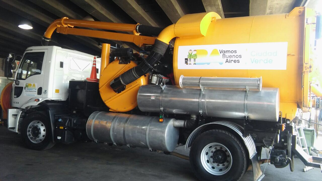 La Ciudad incorporó camiones para el mantenimiento de los sistemas pluviales