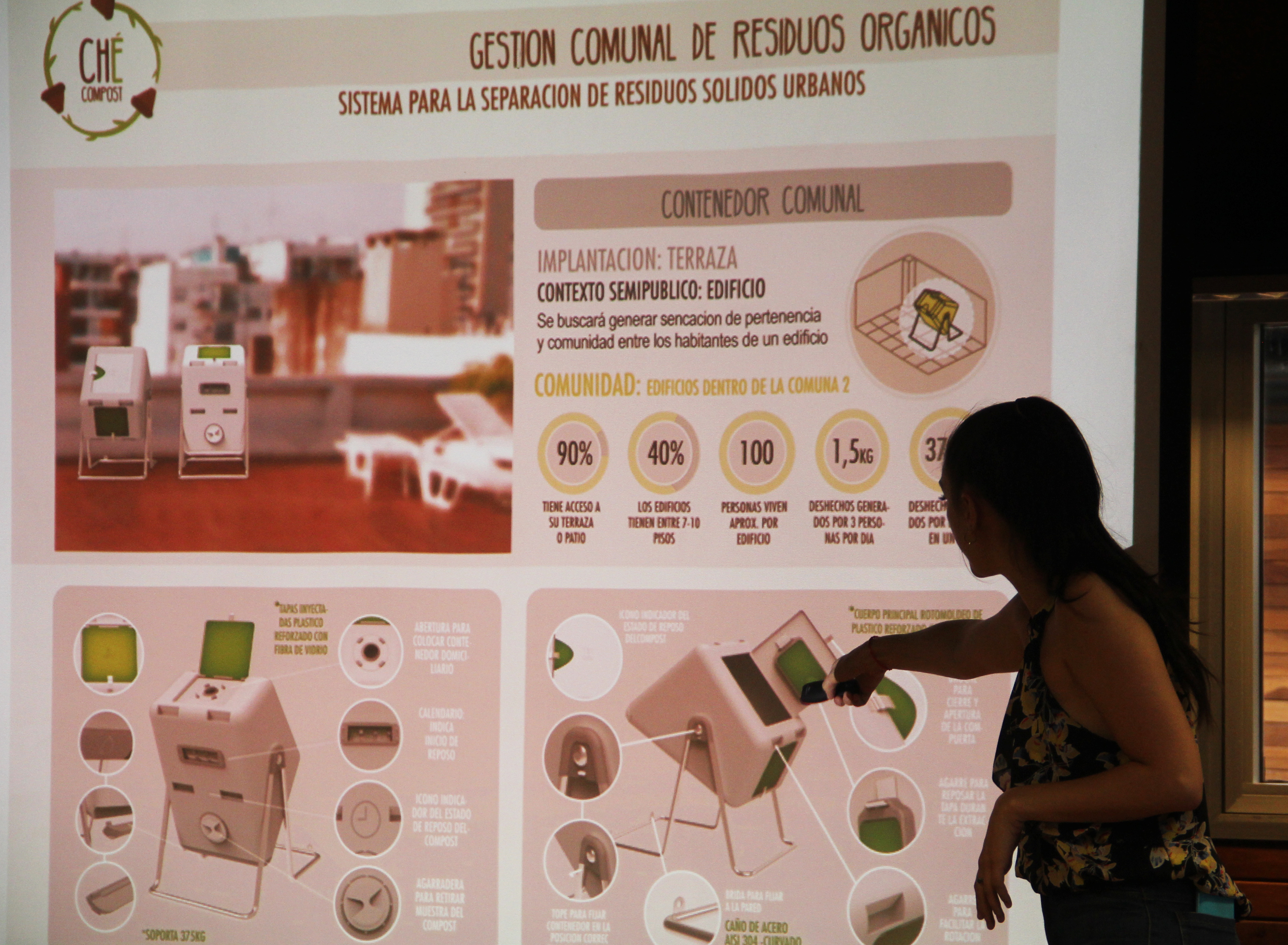 El CMD premió a estudiantes de diseño que pensaron proyectos sustentables