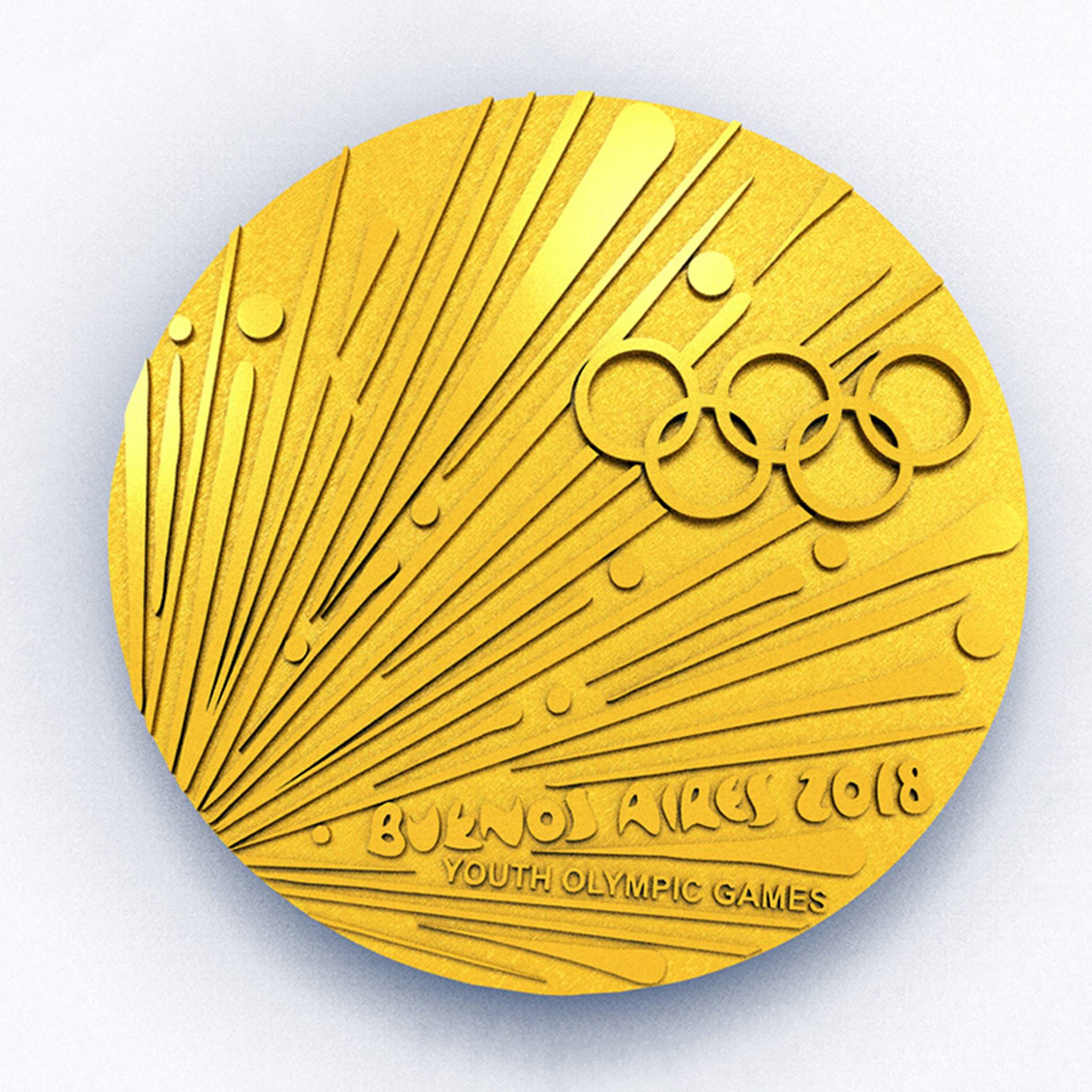 Buenos Aires 2018 tiene su medalla olímpica