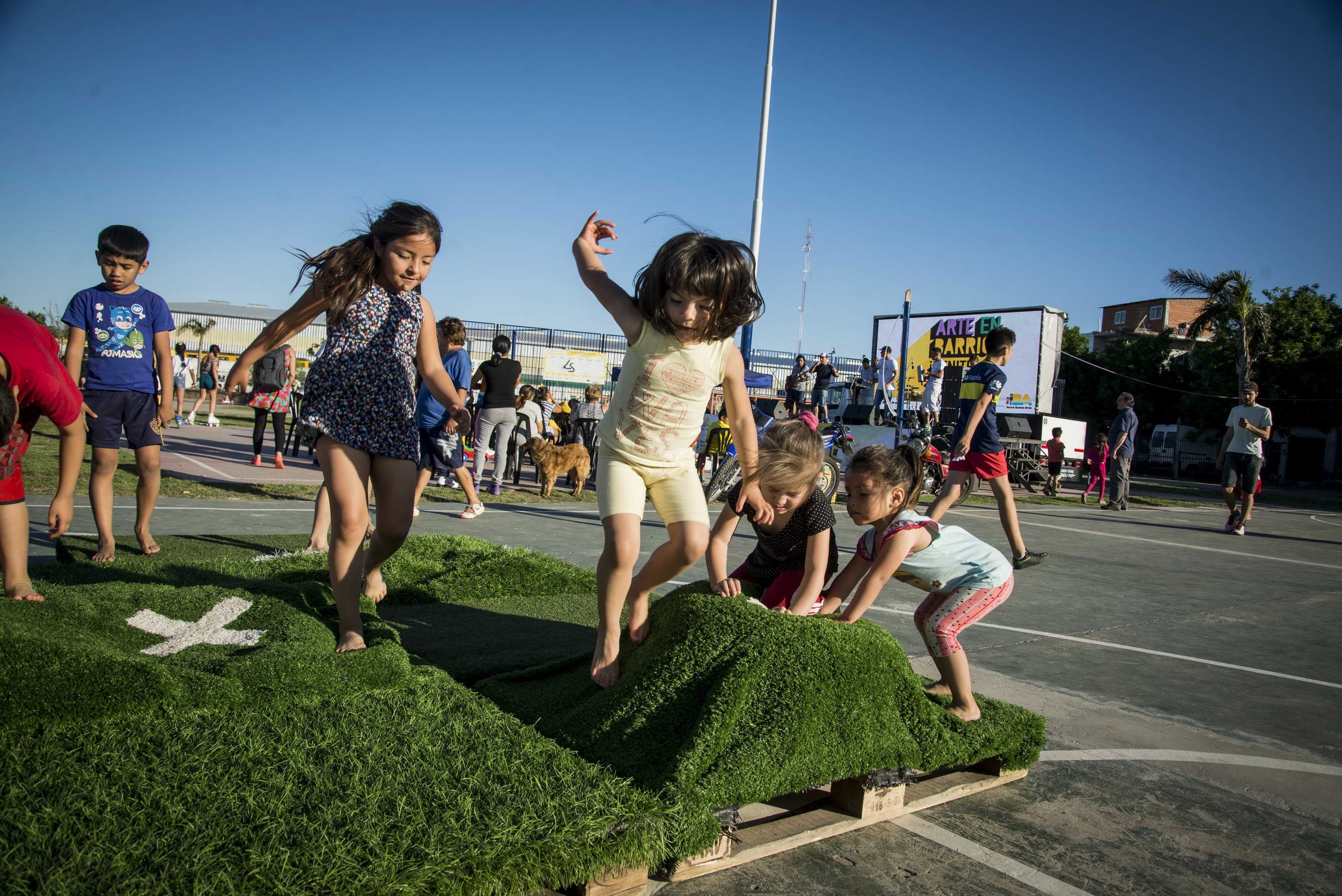 Vacaciones de verano en los barrios