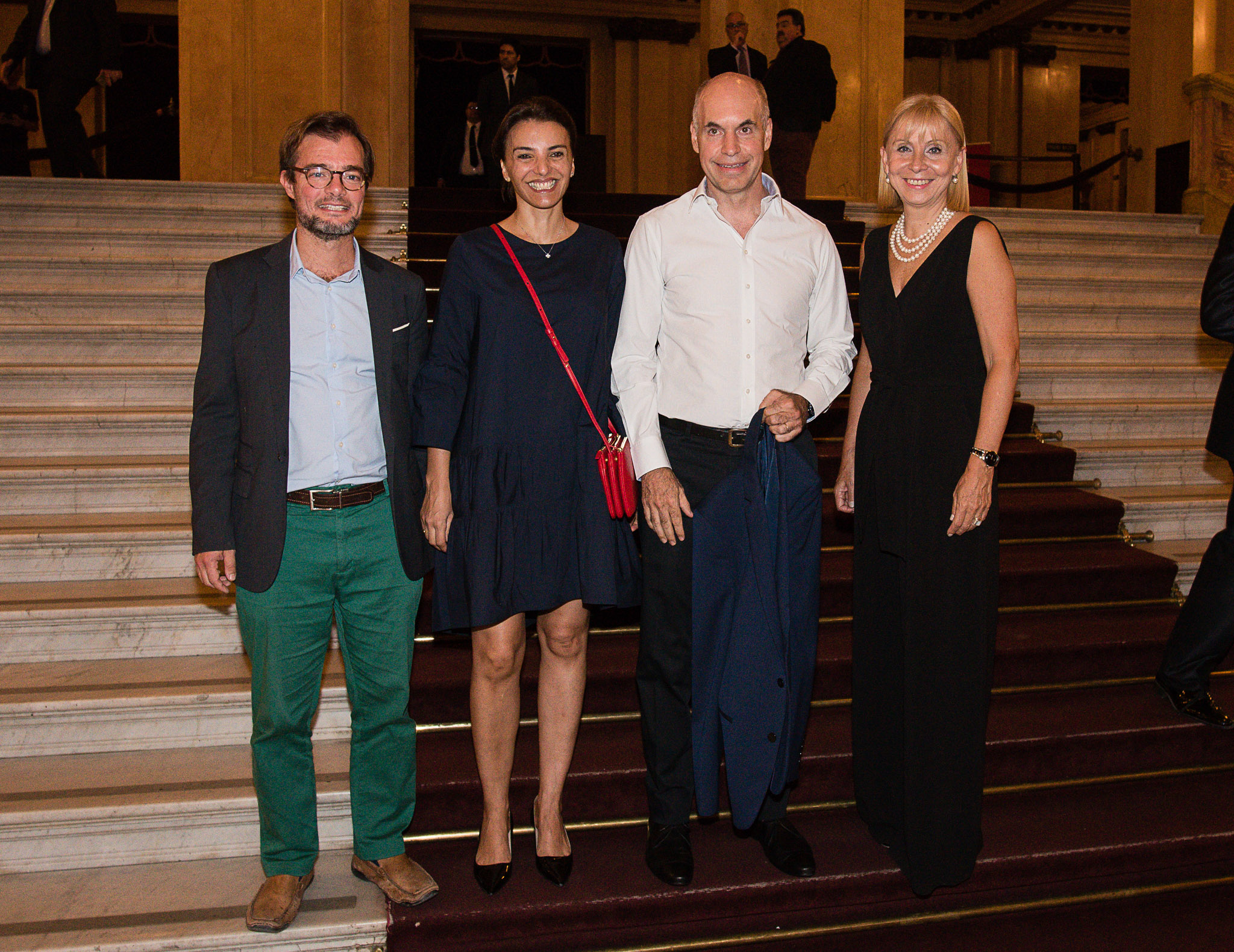 Rodríguez Larreta asistió al Festival Únicos en el Teatro Colón