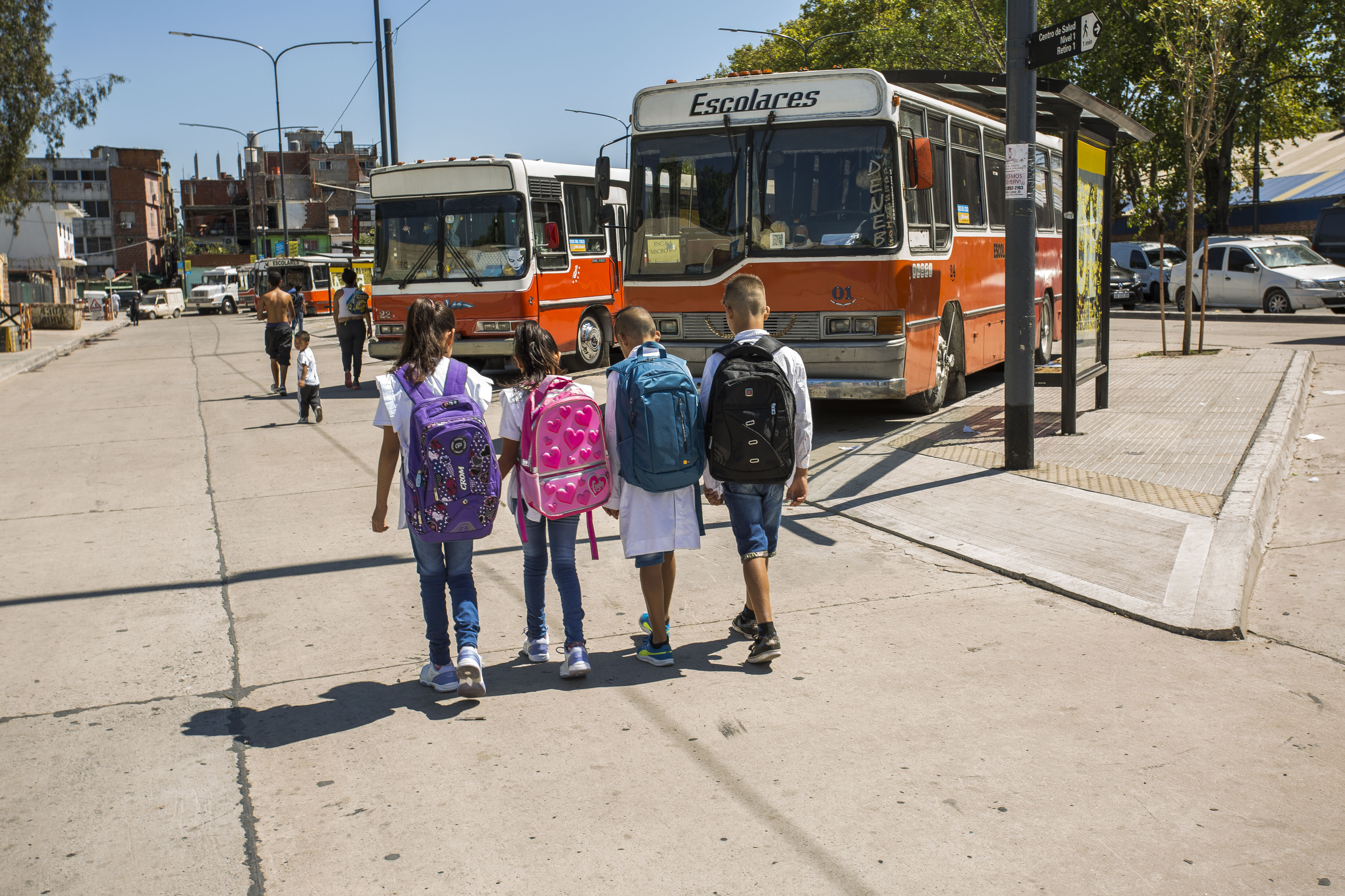 Todo listo: ¡los alumnos de Banderita arrancan las clases!