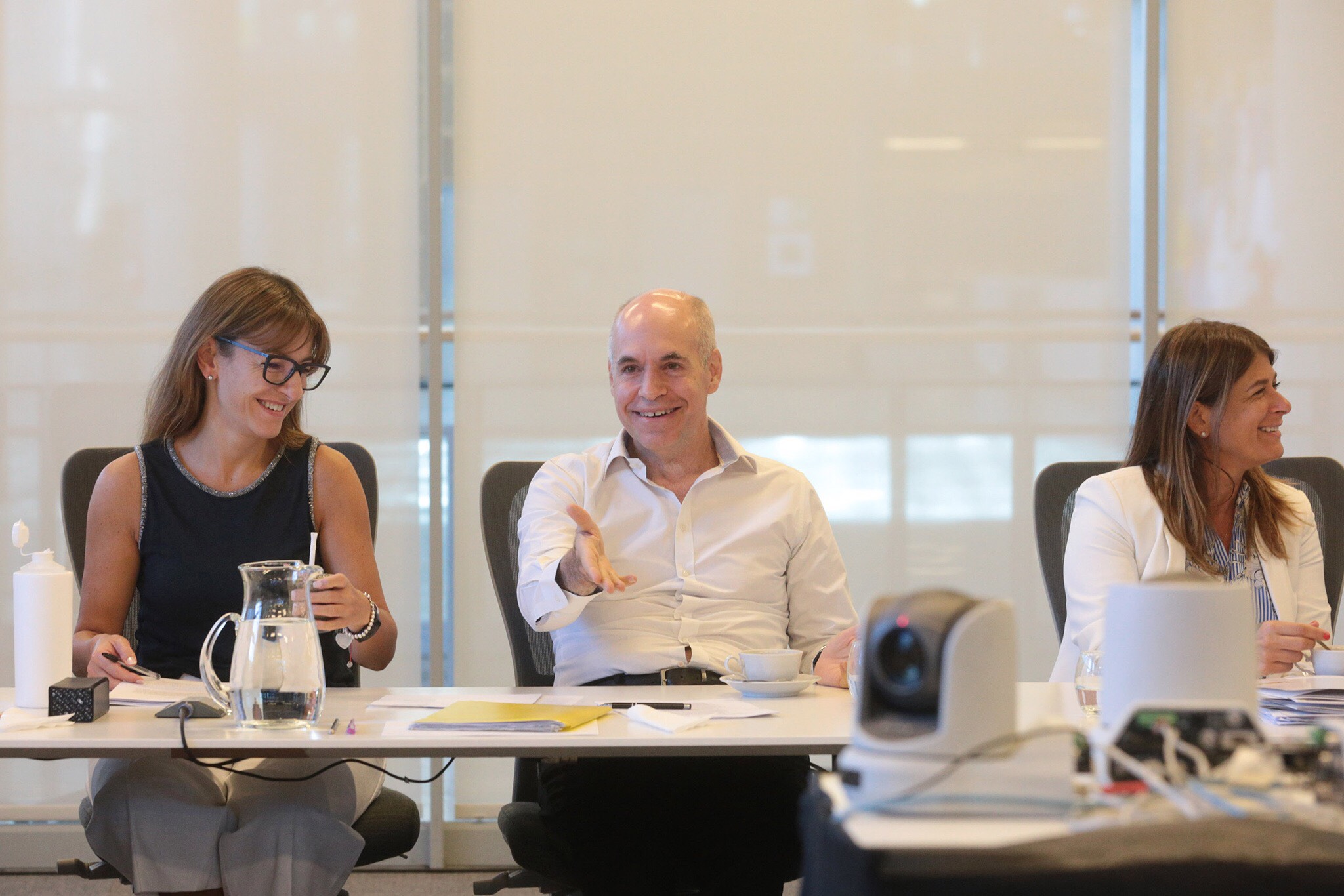 El Gobierno realizó la primera reunión de Gabinete Abierto para los porteños