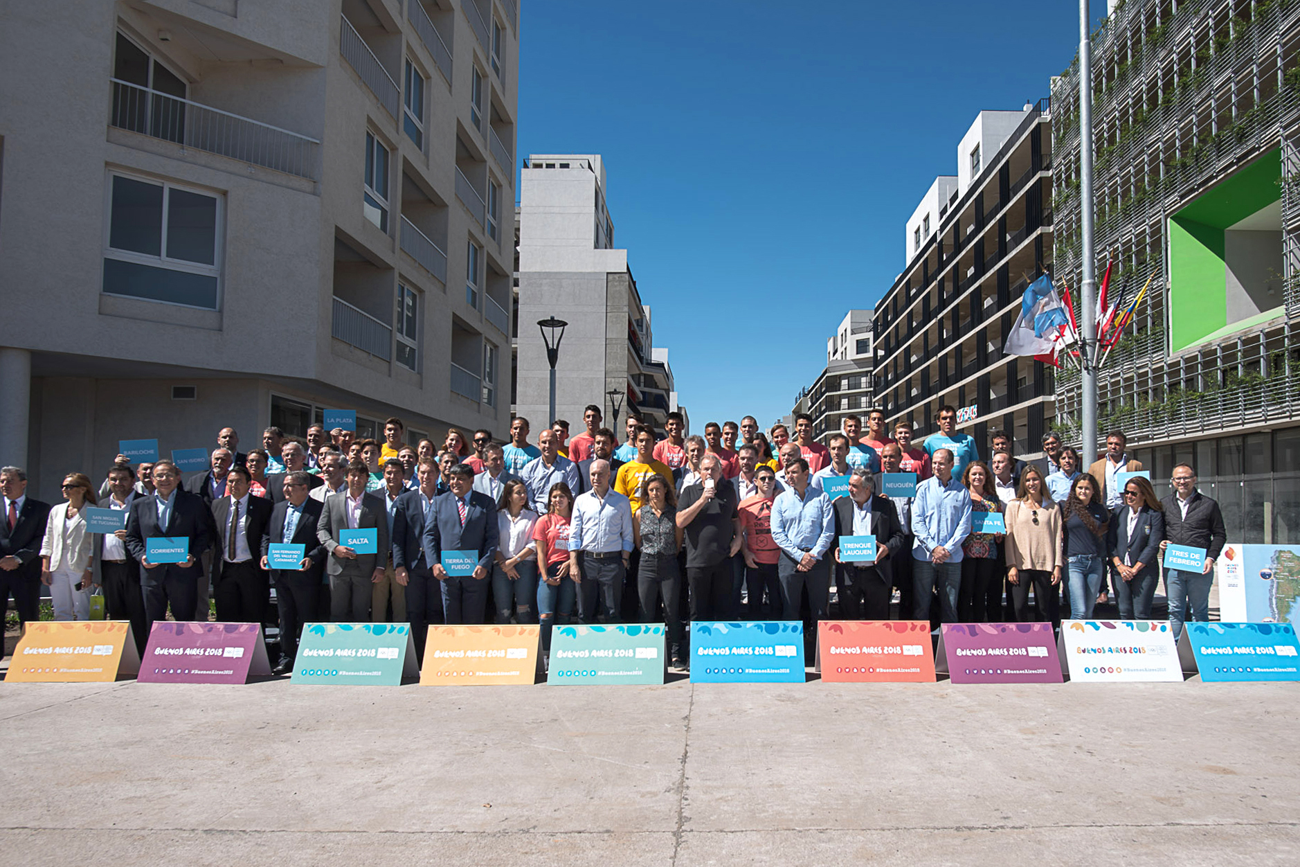 El Jefe de Gobierno porteño lanzó el Tour de la Antorcha Olímpica