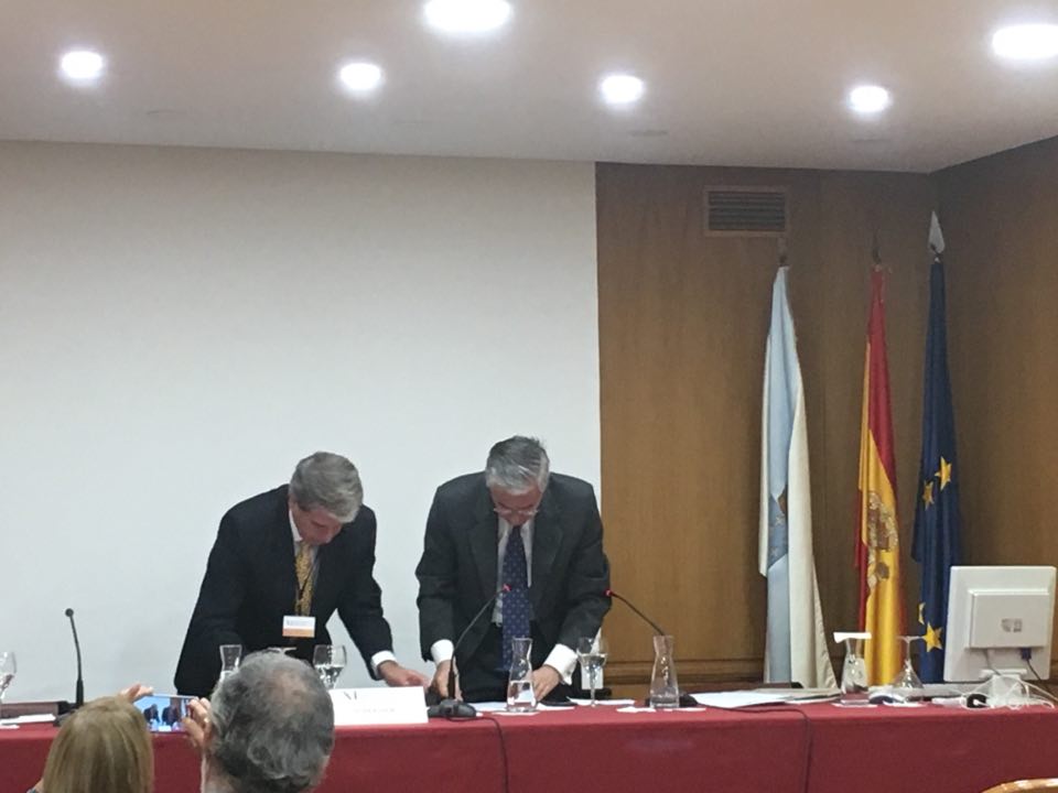 Convenio internacional entre la Procuración General de la Ciudad - AECA y FIDA, A Coruña, España