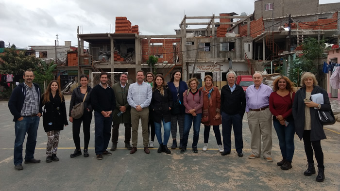 Organizaciones del CoPE visitaron la urbanización del barrio Rodrigo Bueno