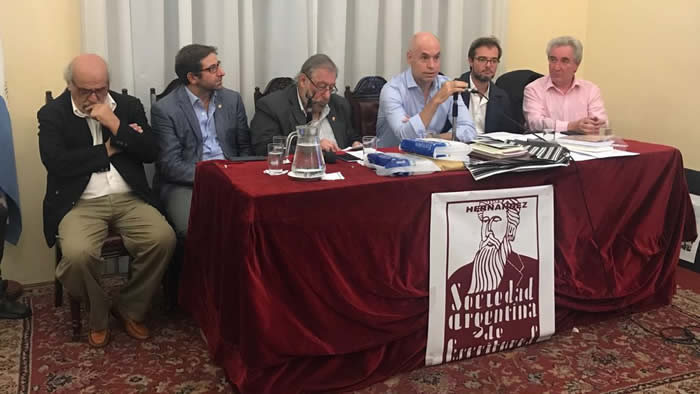 La Sociedad Argentina de Escritores recibió al Jefe de Gobierno