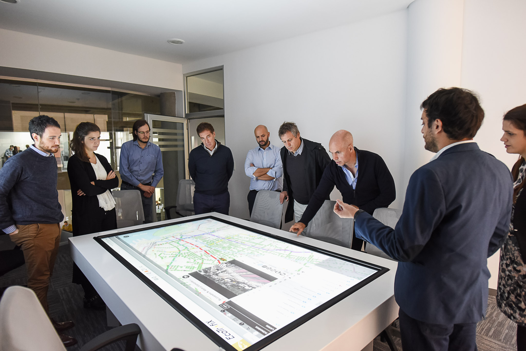 Rodríguez Larreta presentó el nuevo Centro de Monitoreo y Gestión de la Movilidad Urbana