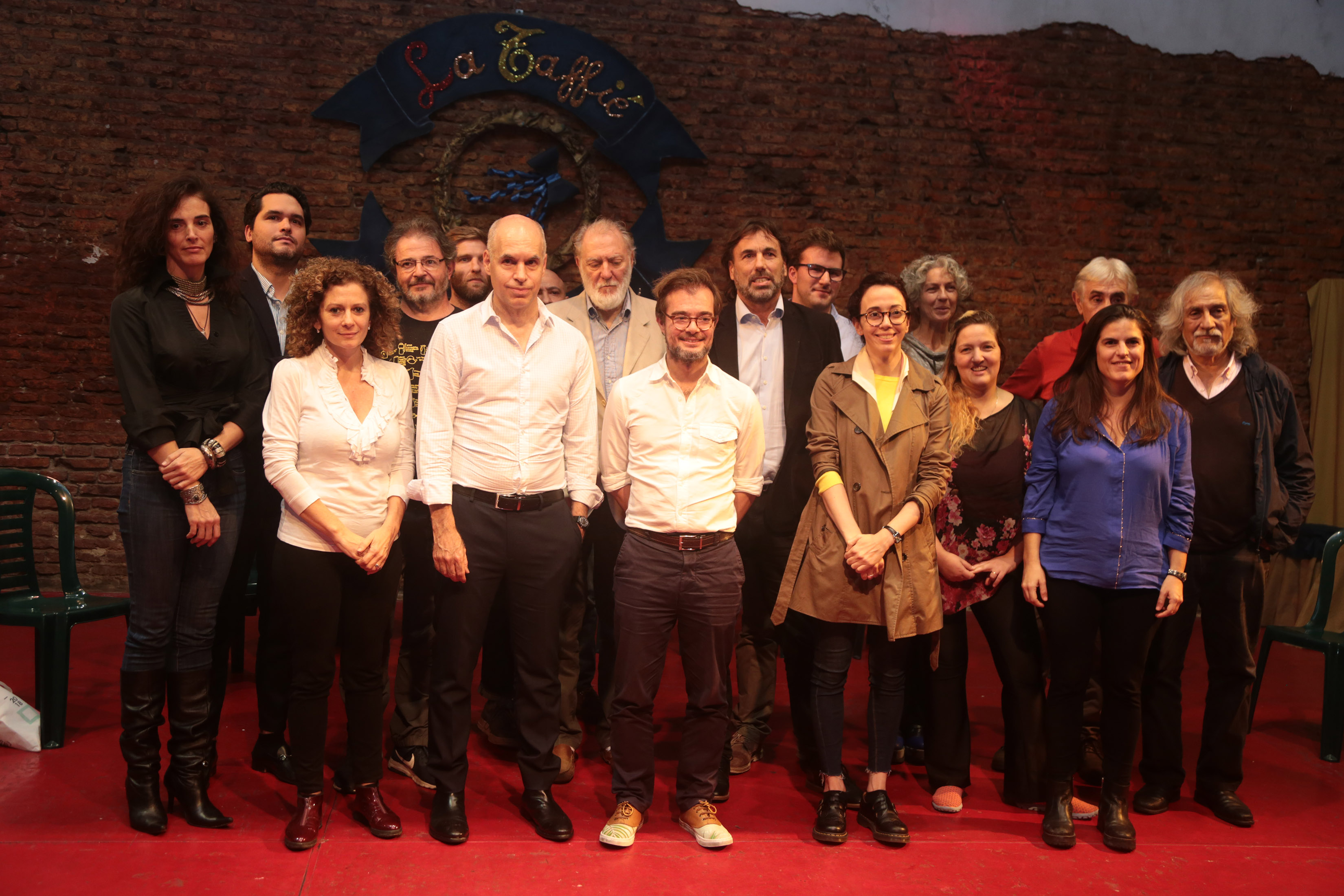 Horacio Rodríguez Larreta presentó el concurso Barrios Creativos