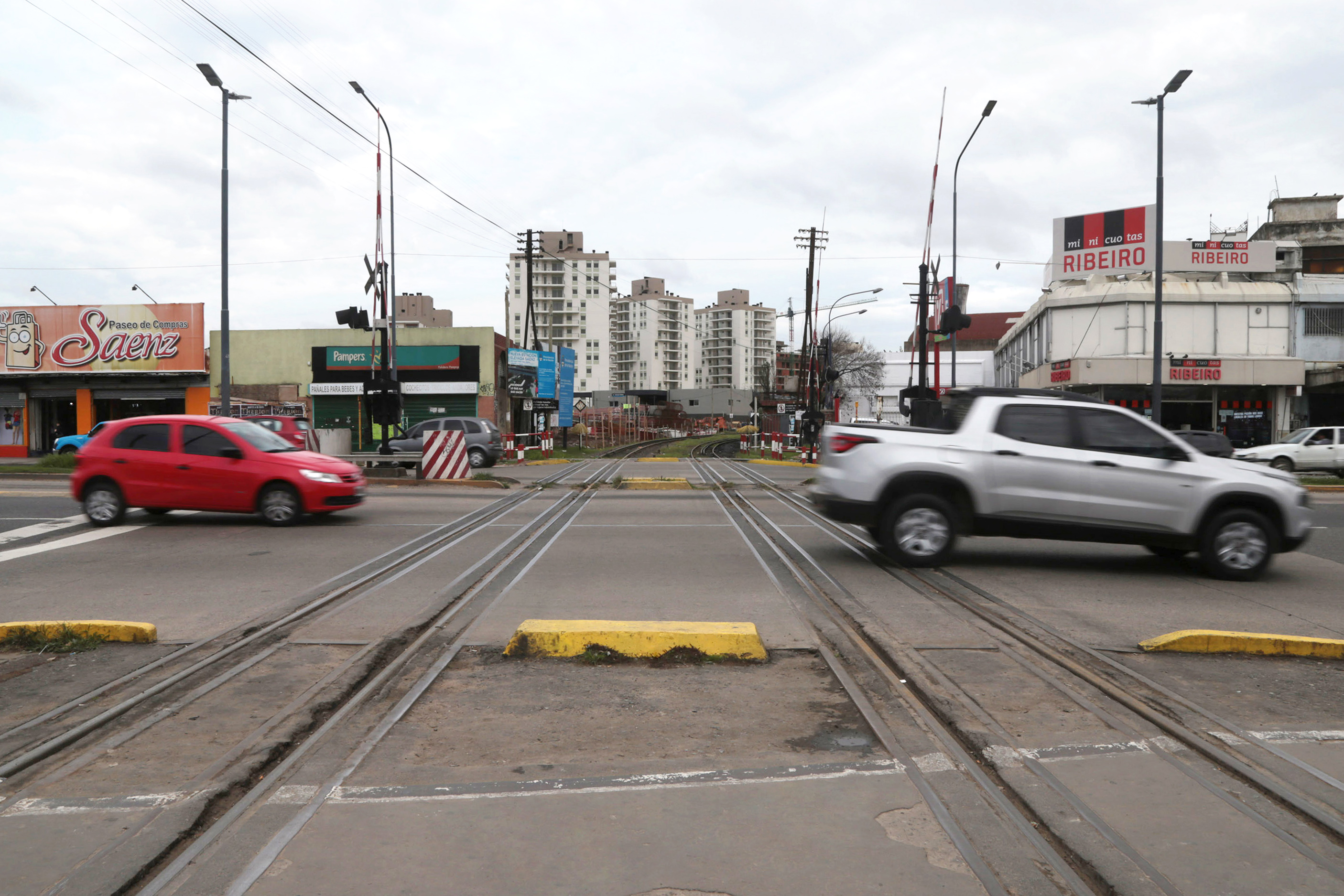 Ya funciona la estación provisoria Sáenz para el Belgrano Sur, en Pompeya