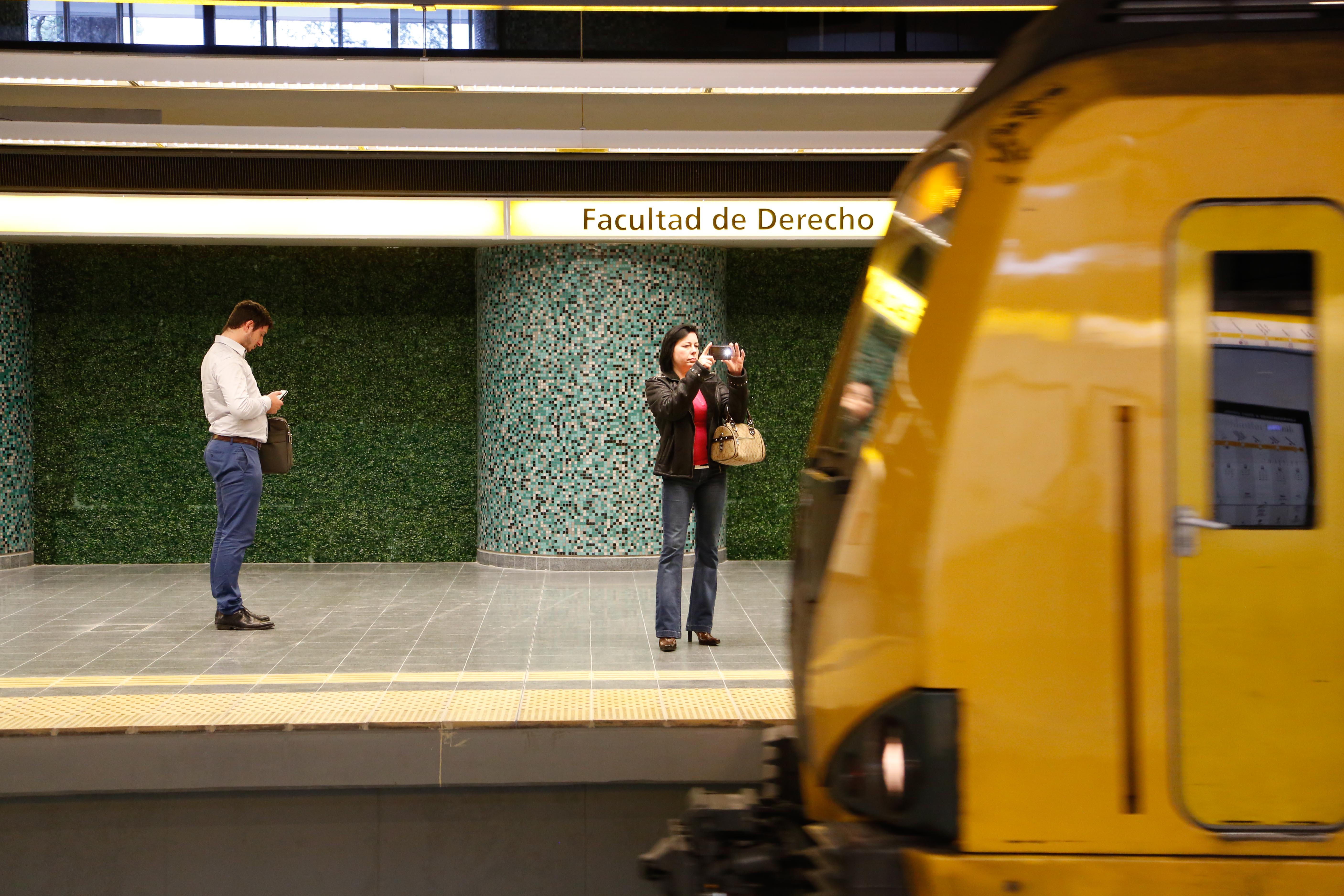 Inauguramos la estación Facultad de Derecho