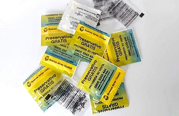 Distribución de preservativos gratis