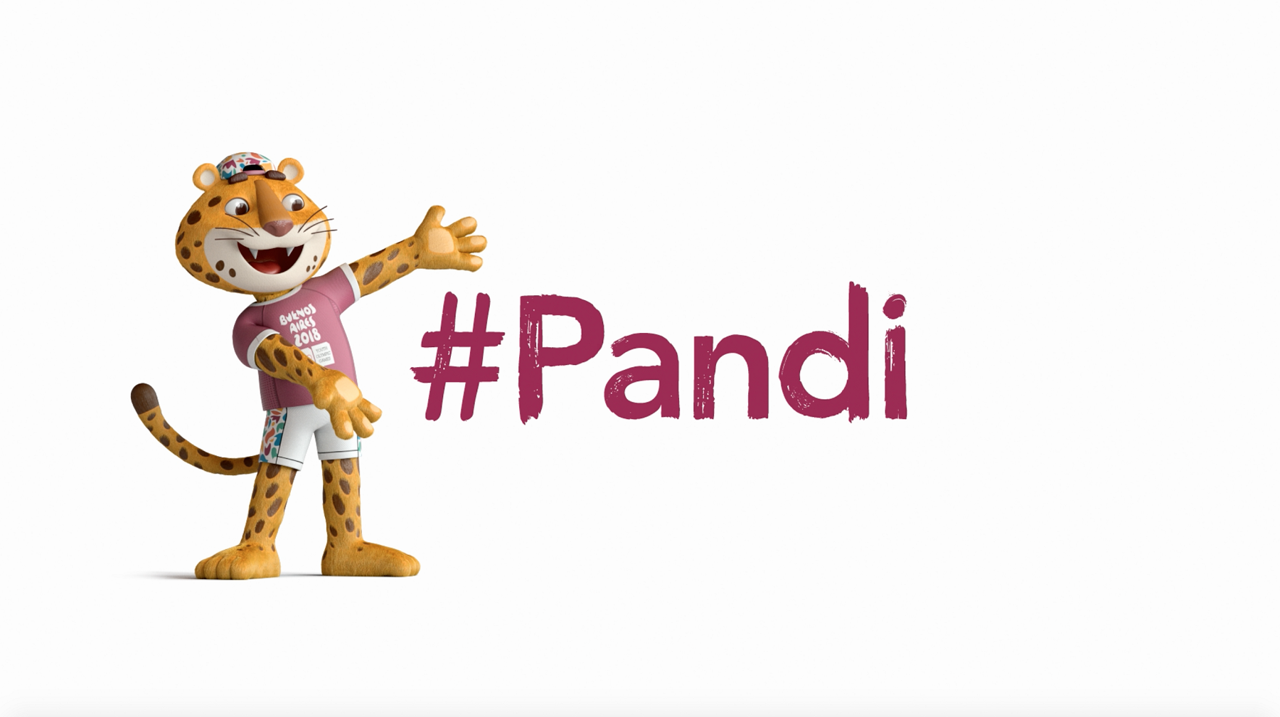 #Pandi, la mascota de los Juegos Buenos Aires 2018