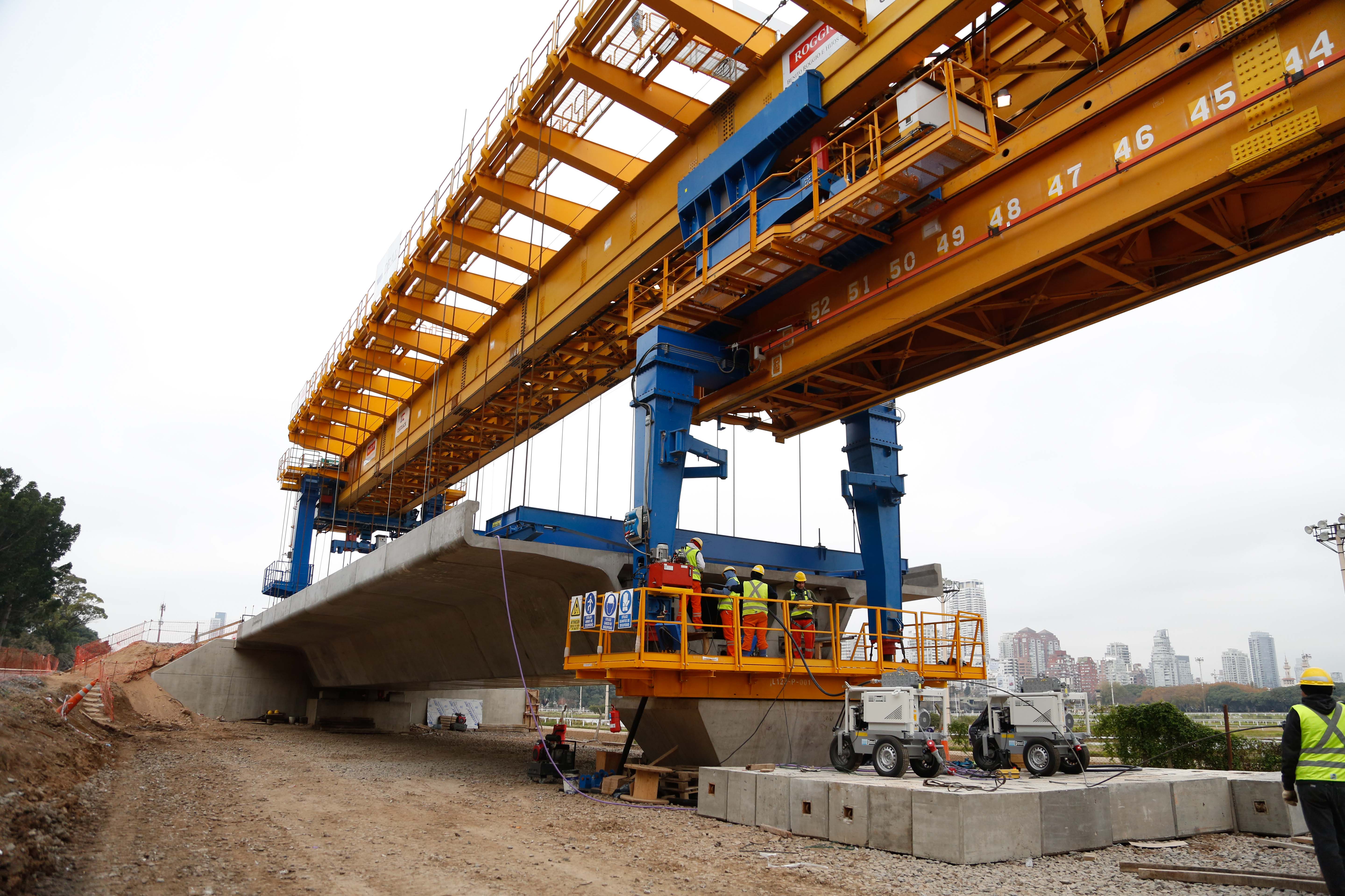 Avanza la obra del Viaducto Mitre