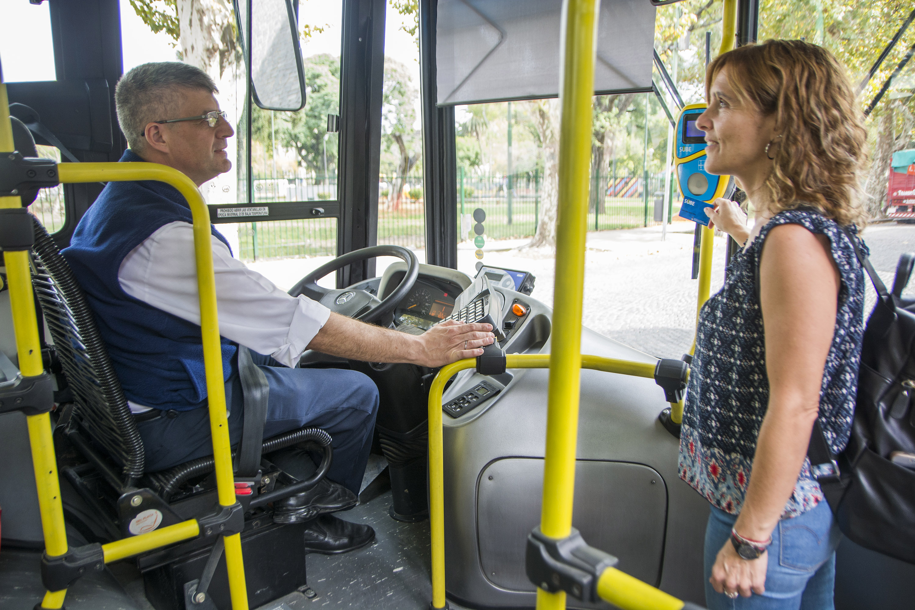 Los pasajeros de colectivos reconocen al "chofer ejemplar"