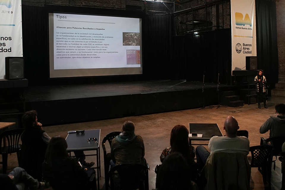 Tercer encuentro en el Espacio Cultural Carlos Gardel