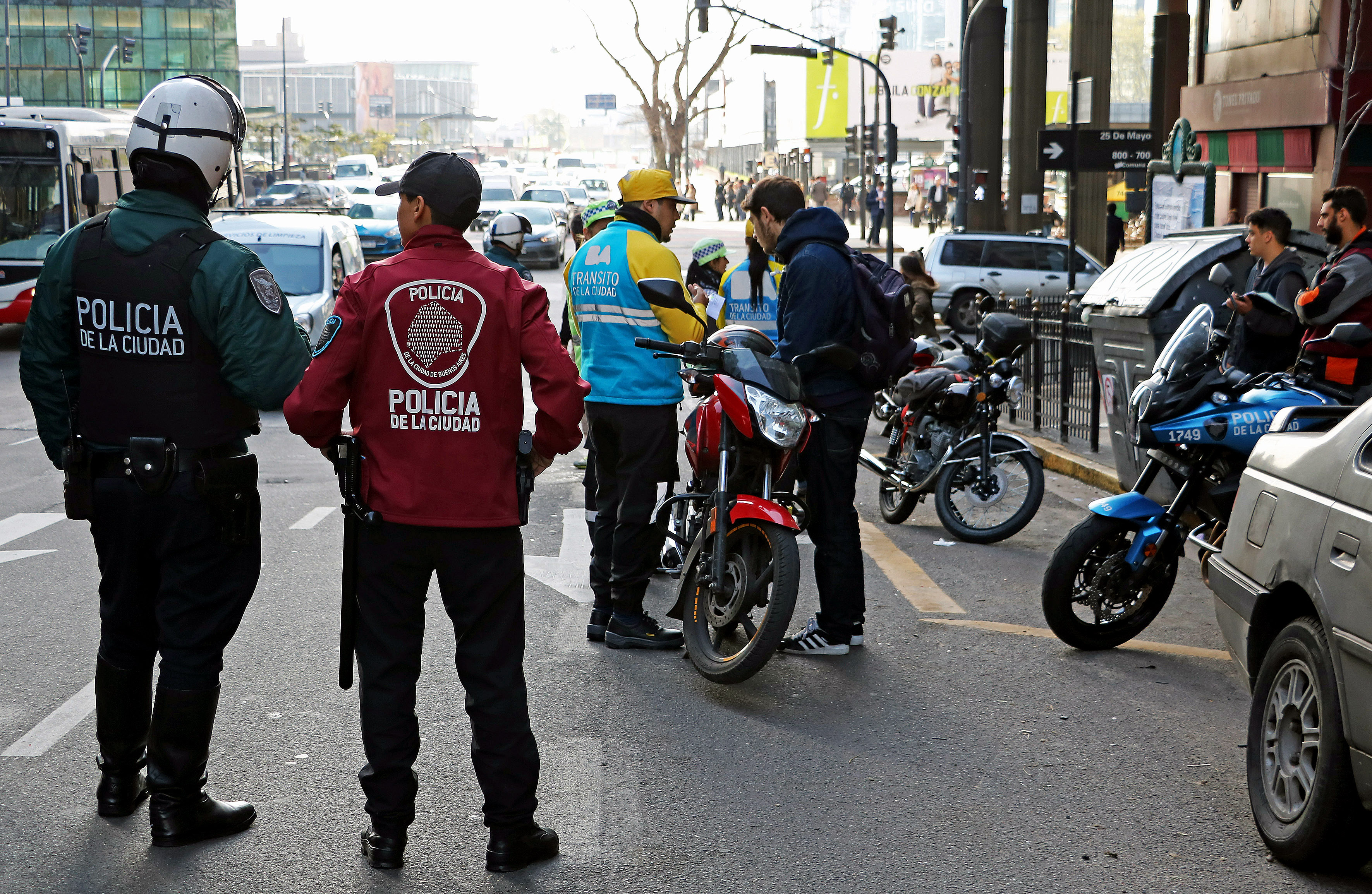 La Policía de la Ciudad secuestró casi 11 mil motos en los últimos diez meses