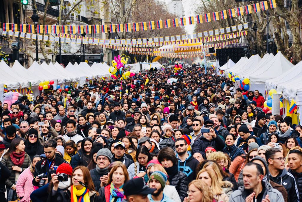 Colombia y Venezuela protagonizaron otro fin de semana de diversidad en la ciudad