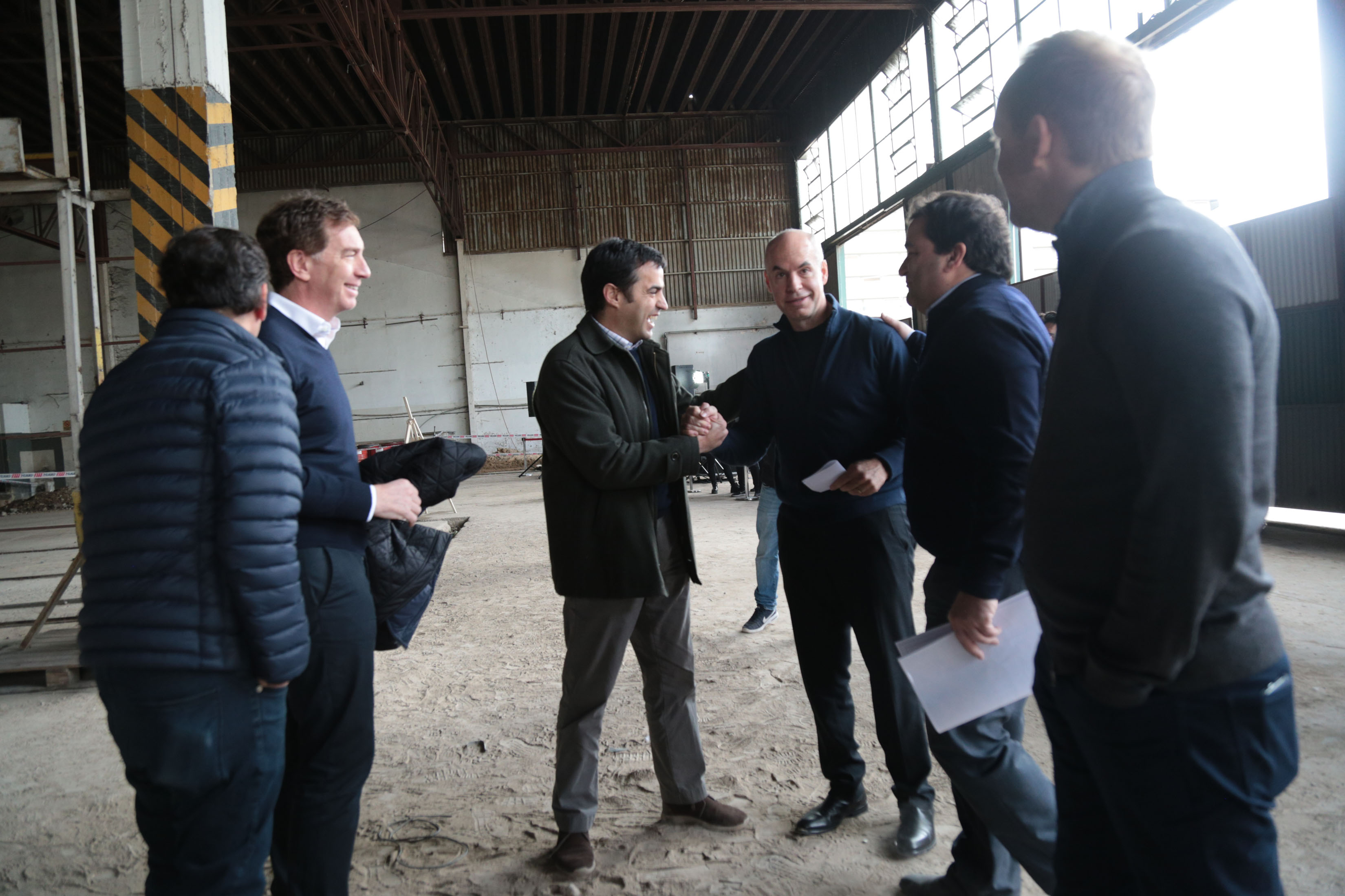 Se pusieron en marcha las obras del Mercado Gastronómico del Barrio 31