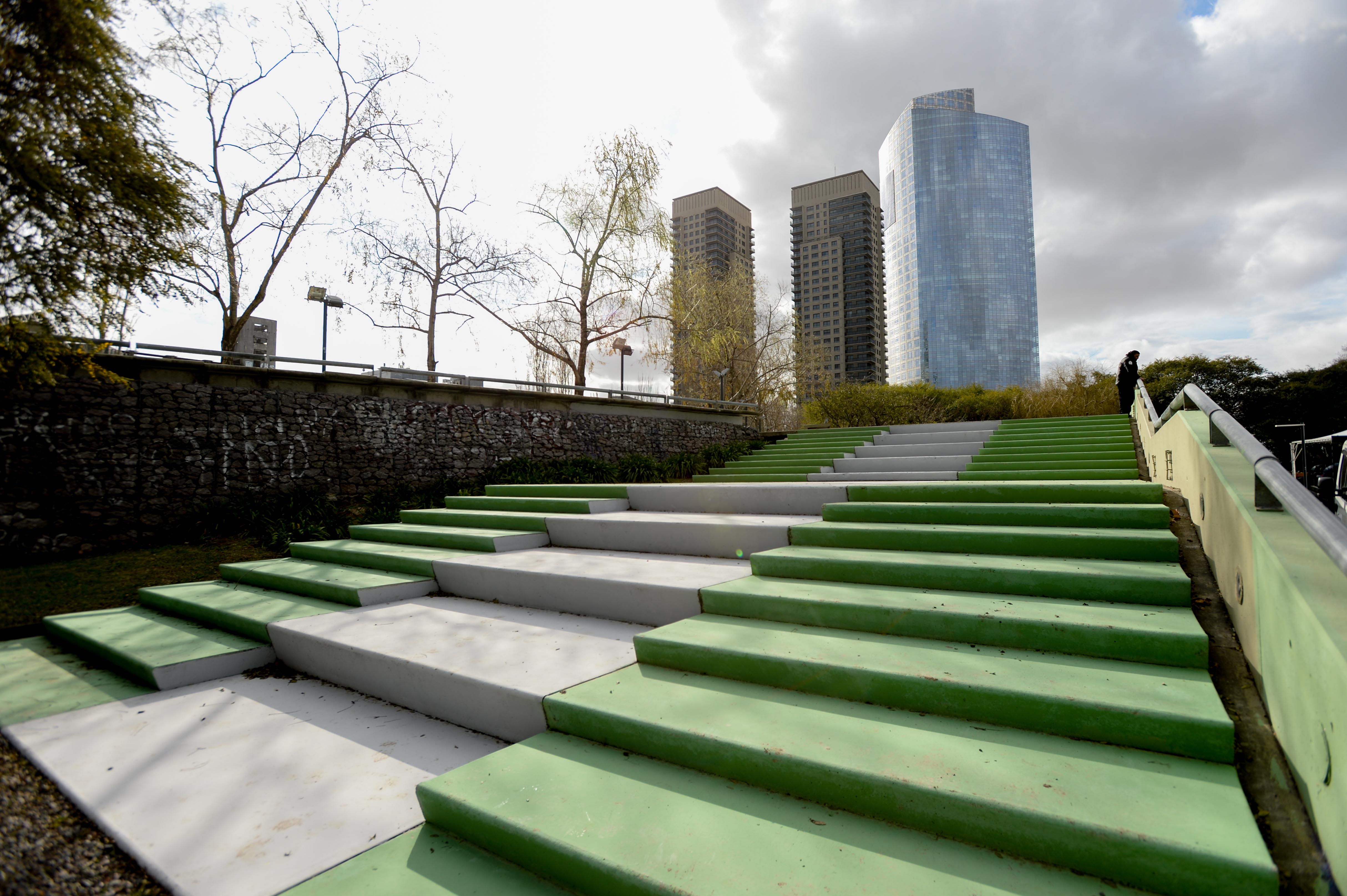Avanzan las obras en Puerto Madero, una de las sedes de los Juegos Olímpicos de la Juventud