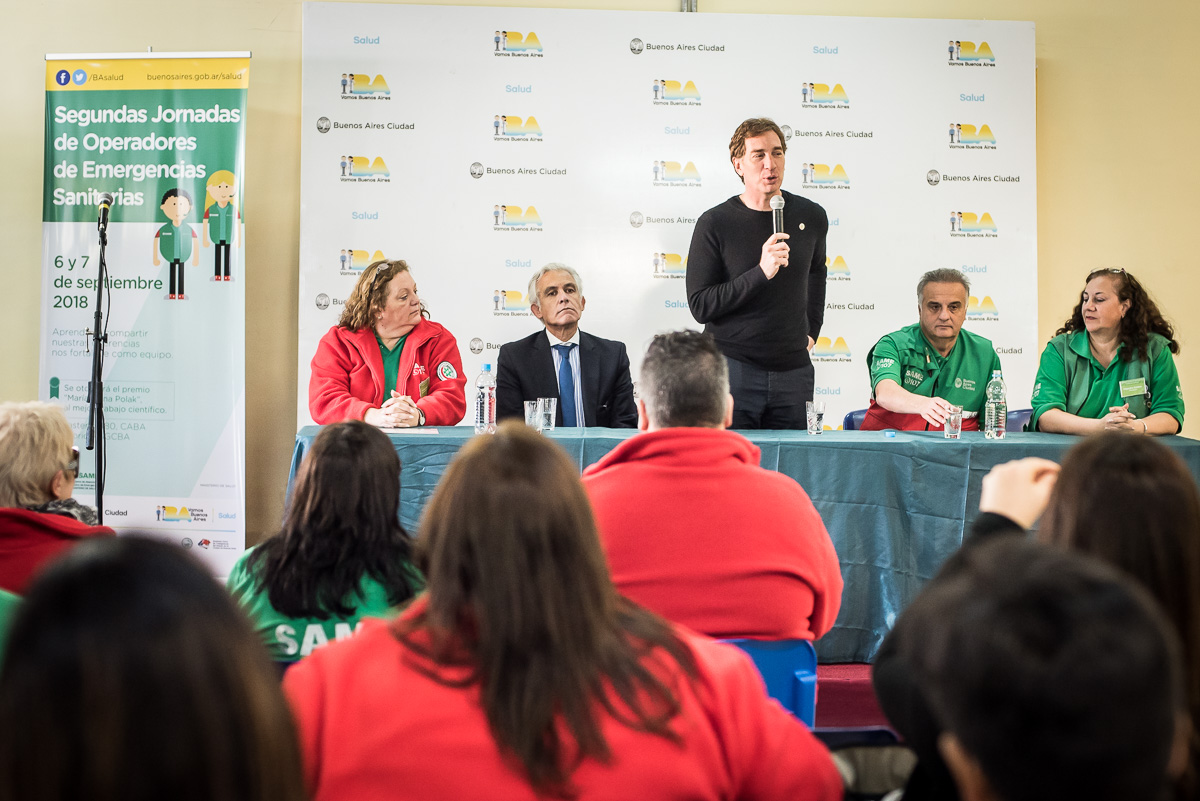 Se realizaron las segundas Jornadas de Operadores de Emergencias Sanitarias