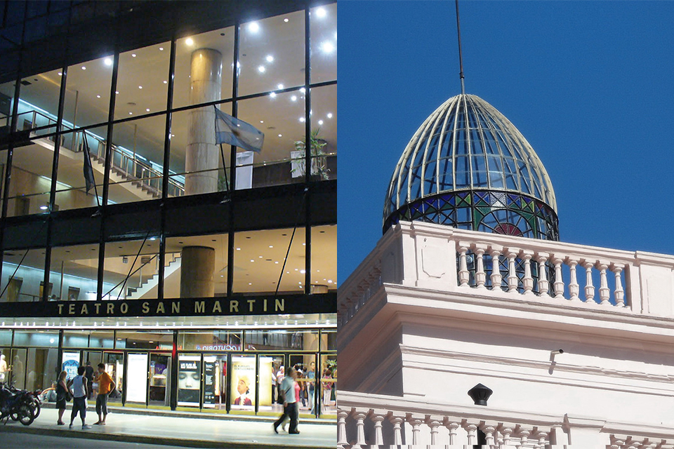 Las restauraciones del Teatro San Martín y el Mirador Comastri recibieron distinciones