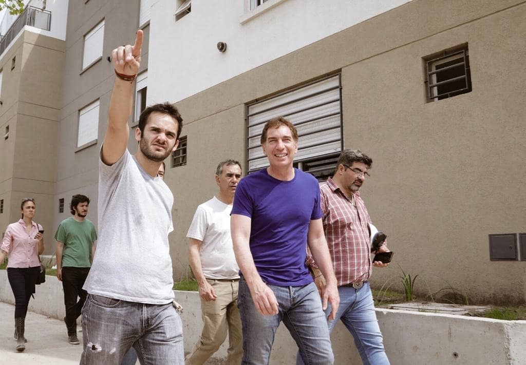 Recorrimos el barrio Papa Francisco junto a Diego Santilli