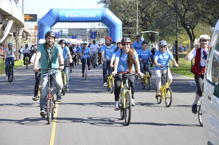 Viví la 6ª edición de la Bicicleteada Familiar Banco Ciudad