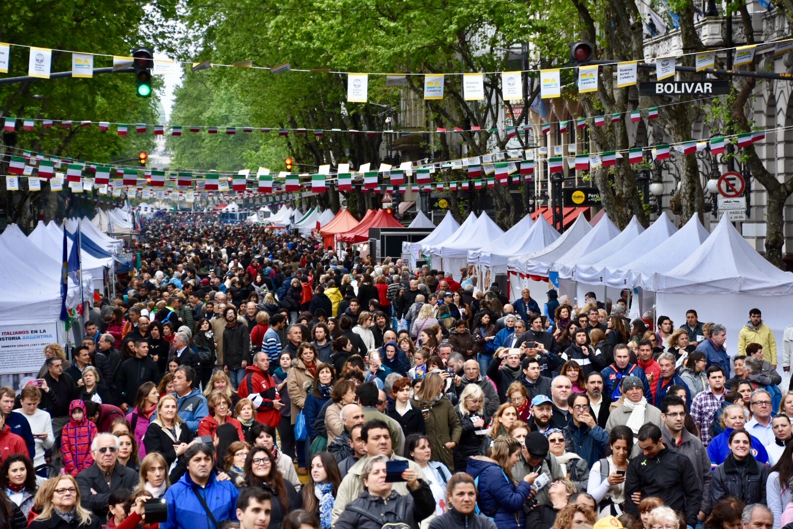Buenos Aires celebra Italia con shows en vivo y más de 60 stands