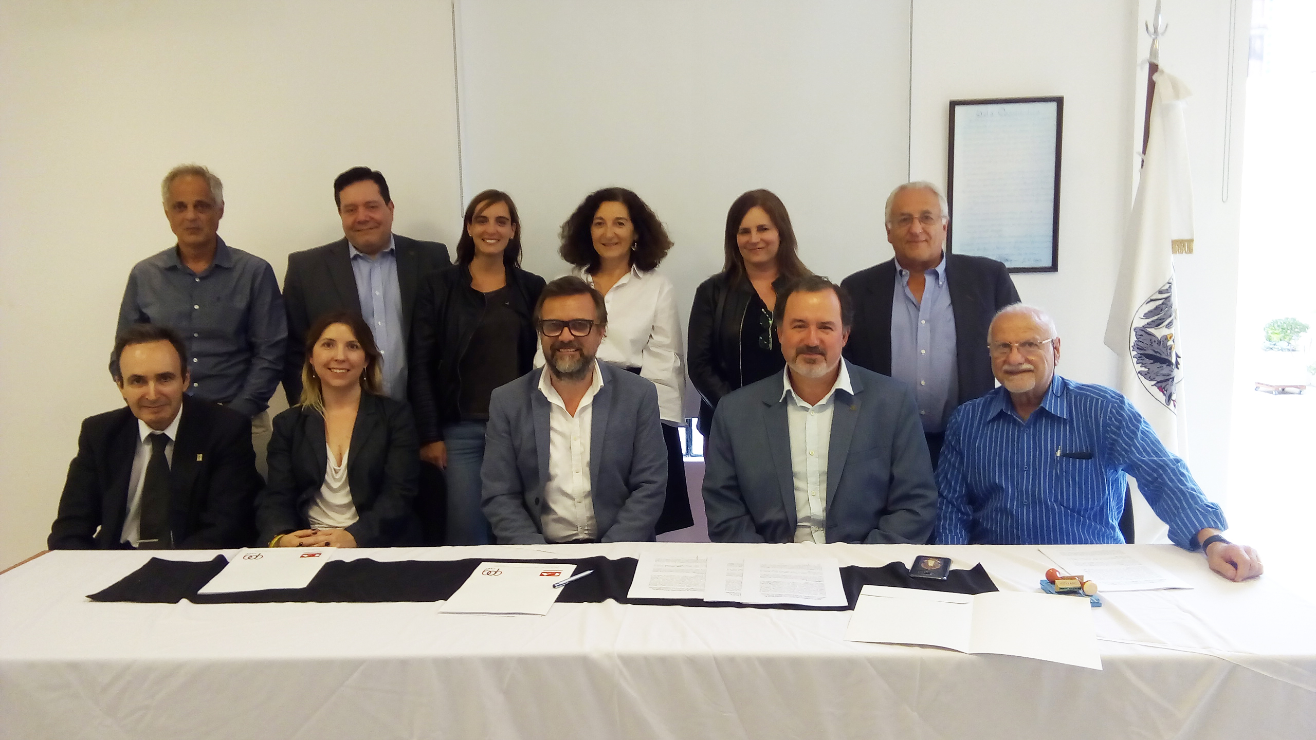 La SSREGIC firmó un convenio de colaboración con el Consejo Profesional de Agrimensura