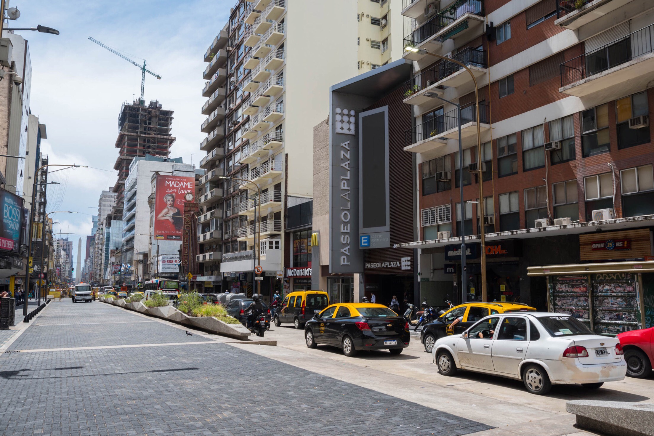 Avenida Corrientes: avanzan las obras para que en 2019 también sea peatonal por la noche