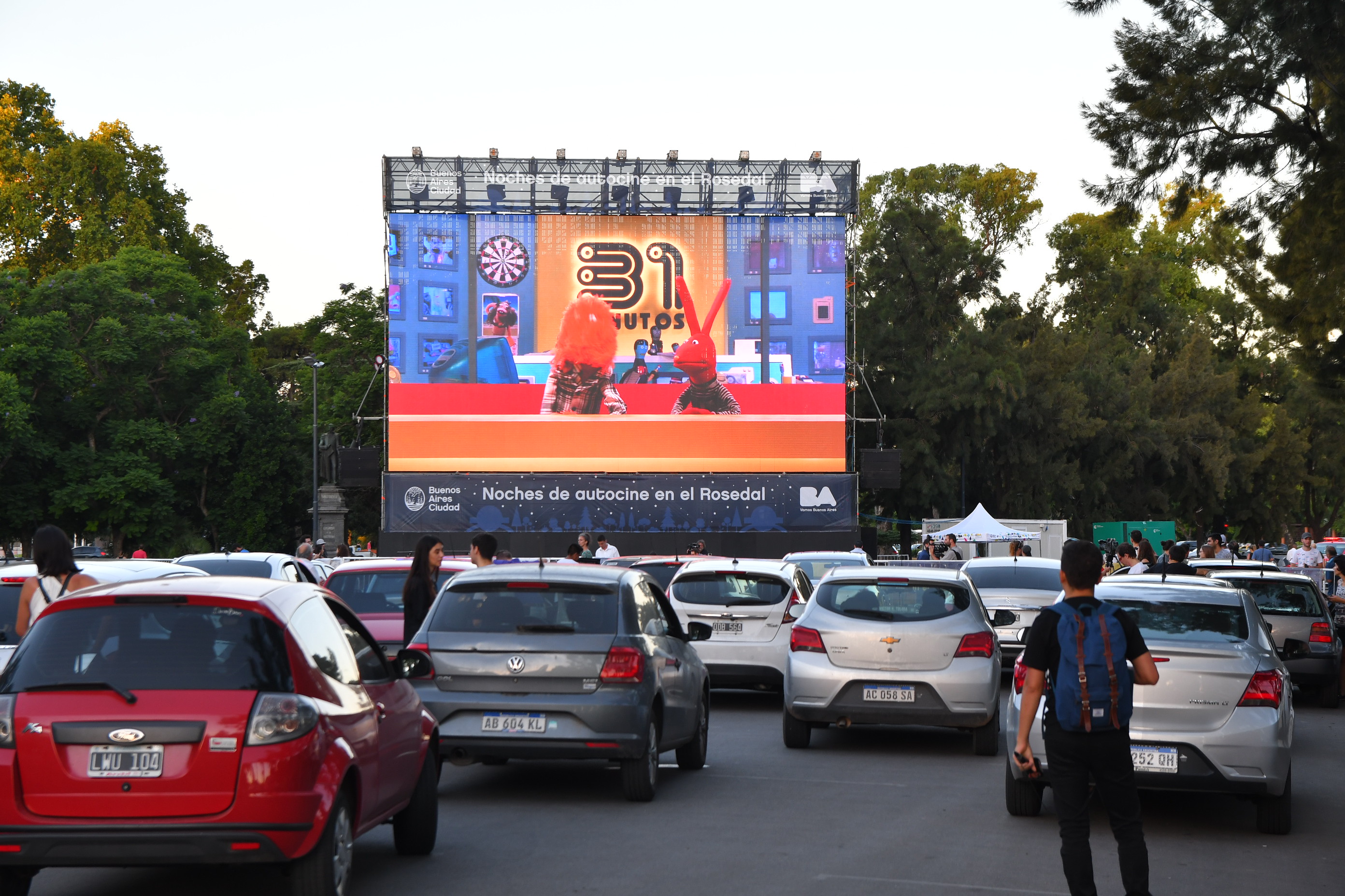 Autocine en el Rosedal: la Ciudad ofrece gratis los mejores estrenos de 2018