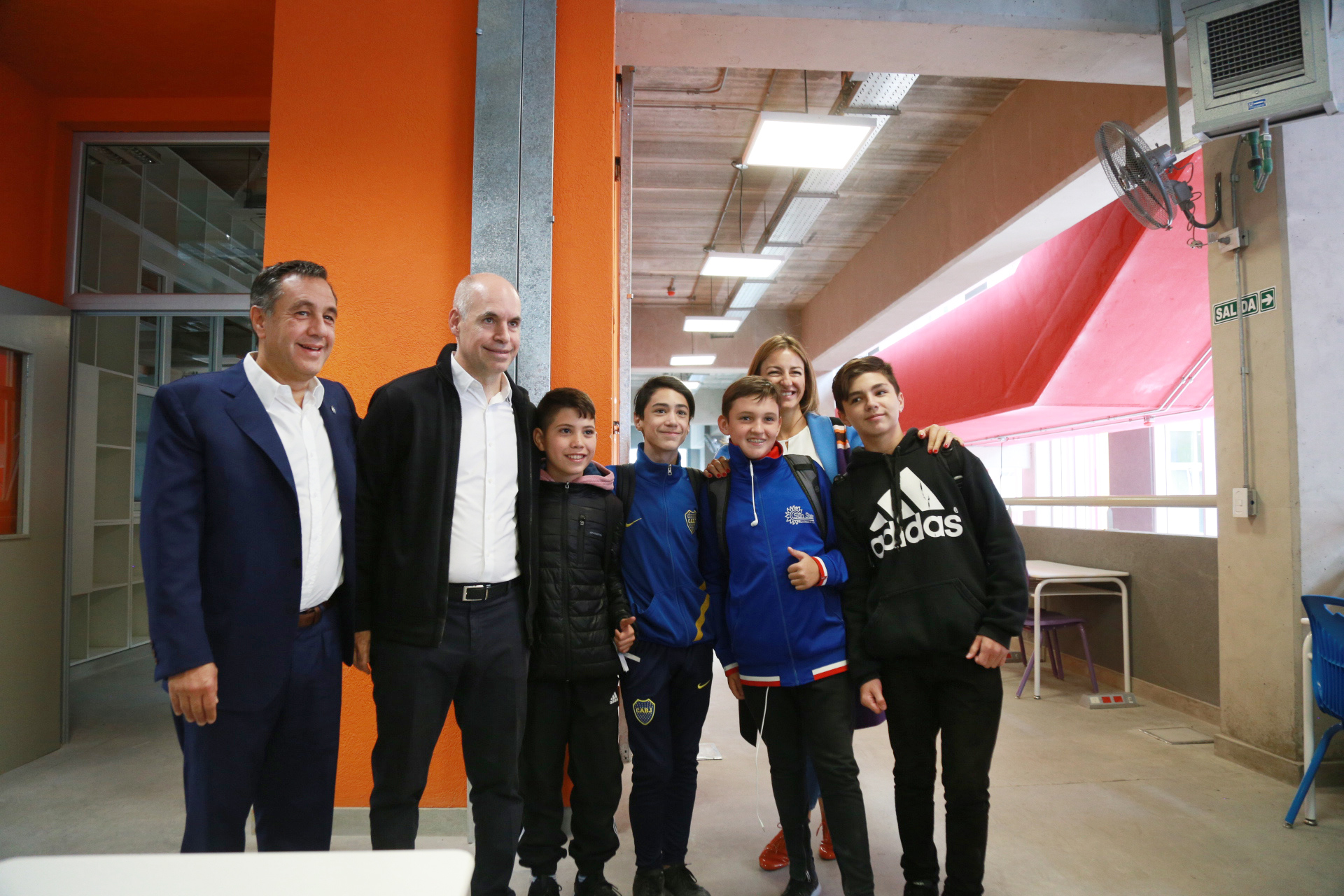 Rodríguez Larreta y Finocchiaro inauguraron la escuela técnica del Polo Mataderos