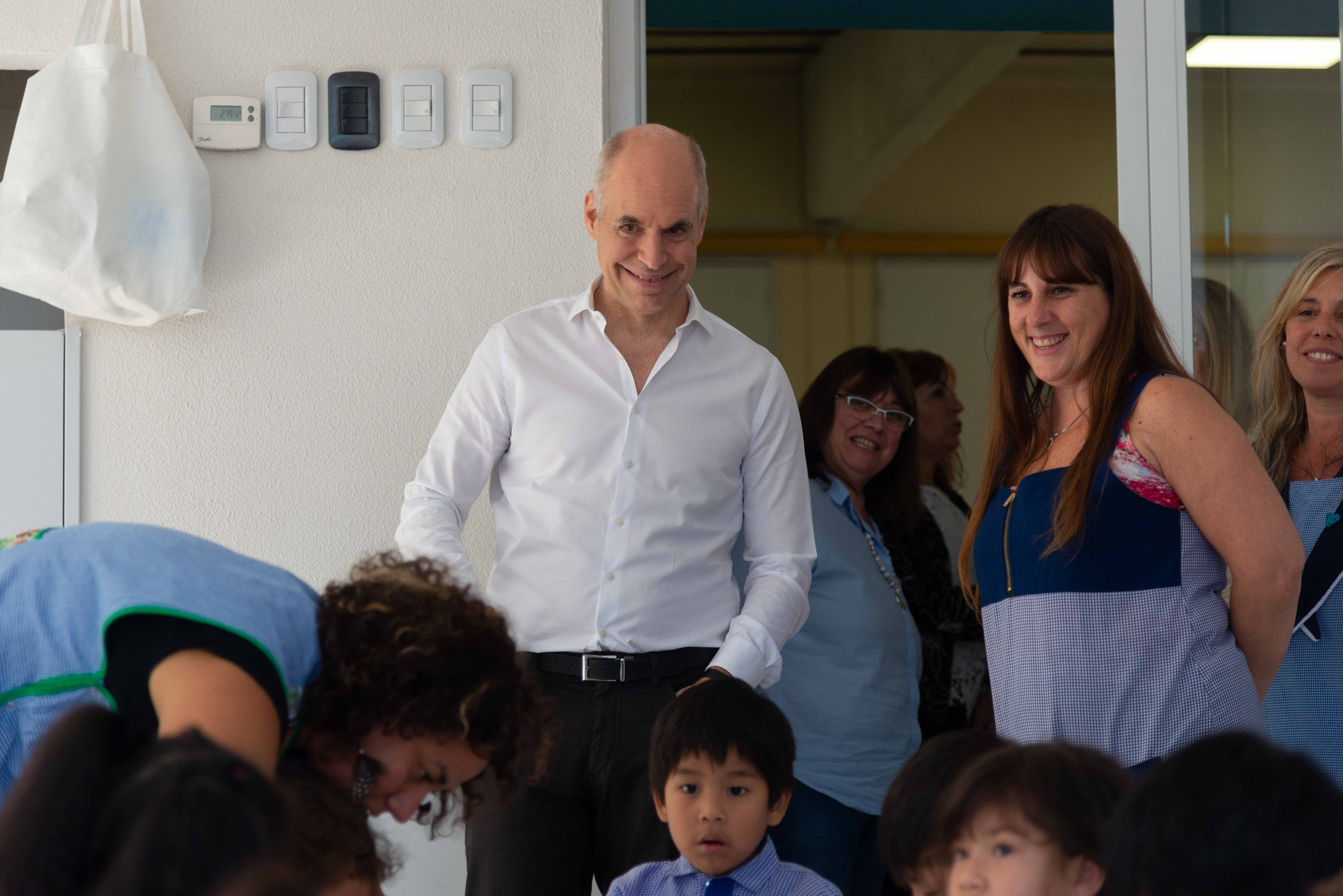 La Ciudad inauguró un nuevo jardín en Pompeya, donde asisten 280 alumnos