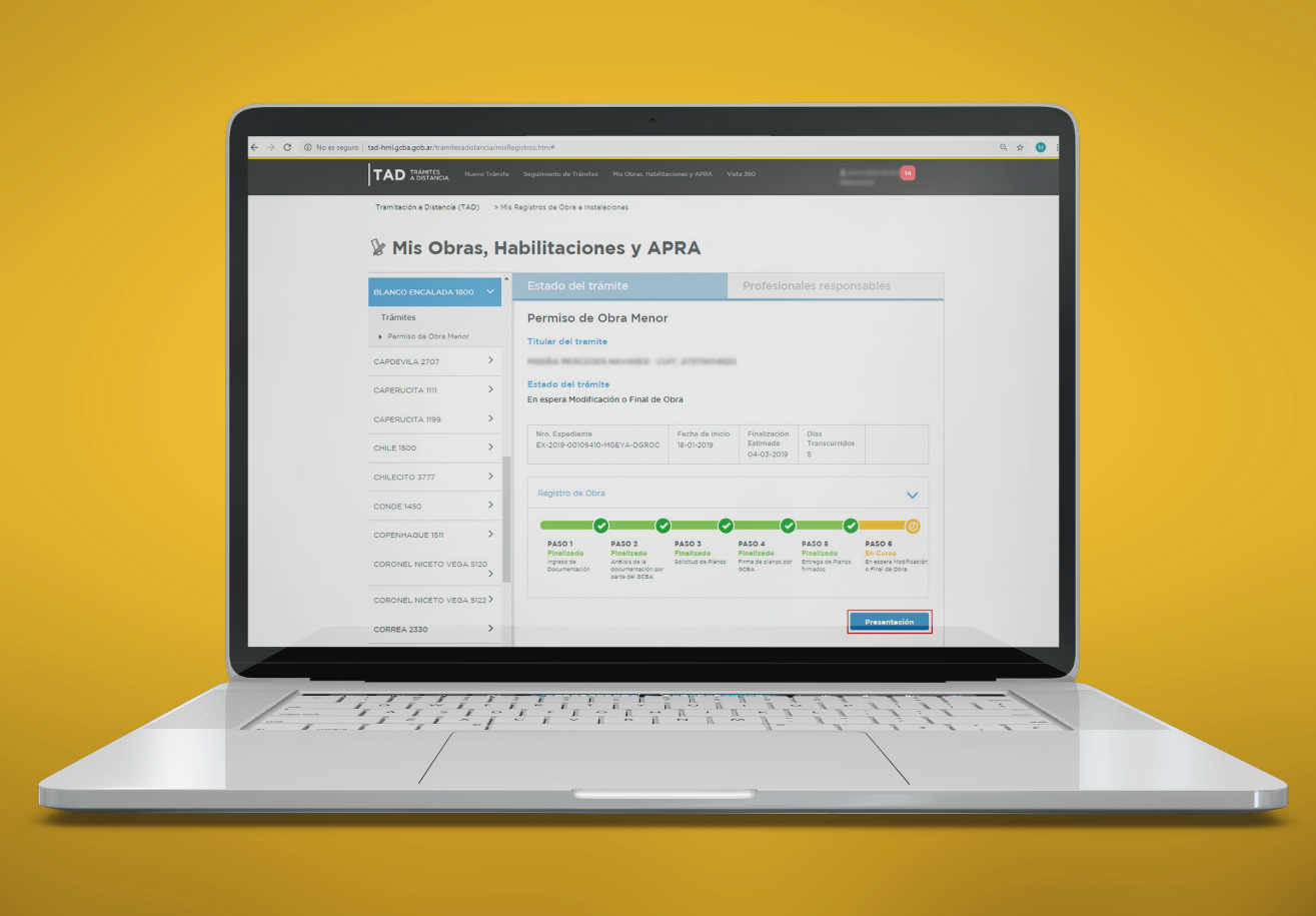 ¿Cómo presentar el final de obra?