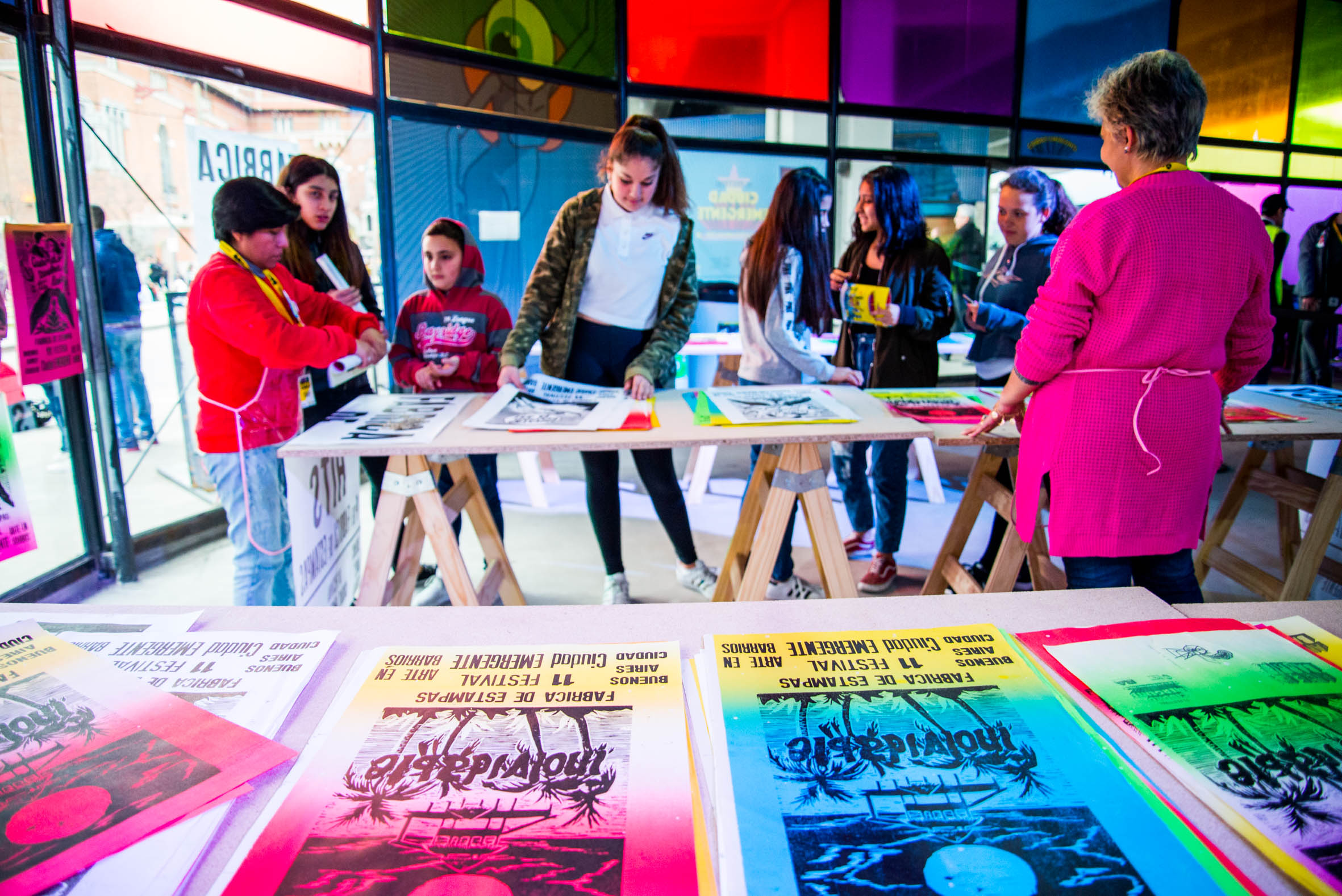 Arte en Barrios en la Nueva Calle Corrientes