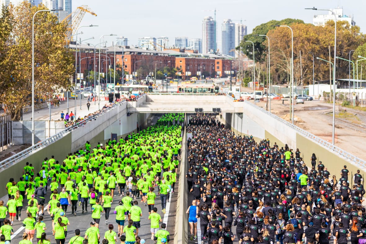Más de 10.000 personas participaron de la Carrera Ciudad Verde