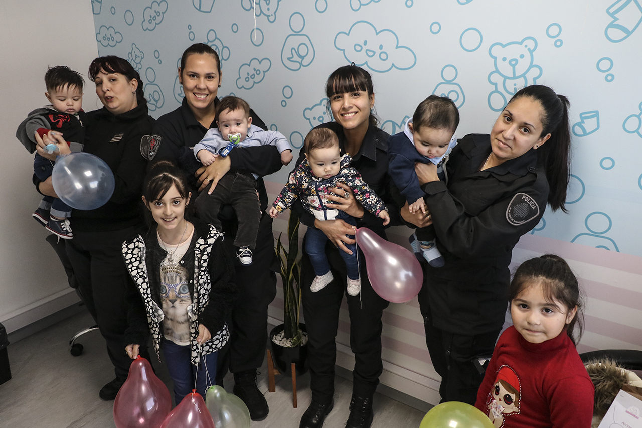 Se inauguró el lactario N° 16 de la Policía de la Ciudad 