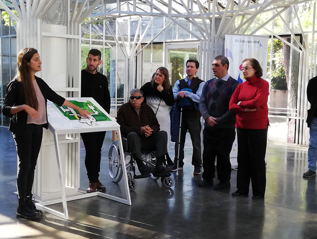 La Ciudad presentó el primer sistema de comunicación e información inclusiva en el Museo Sívori