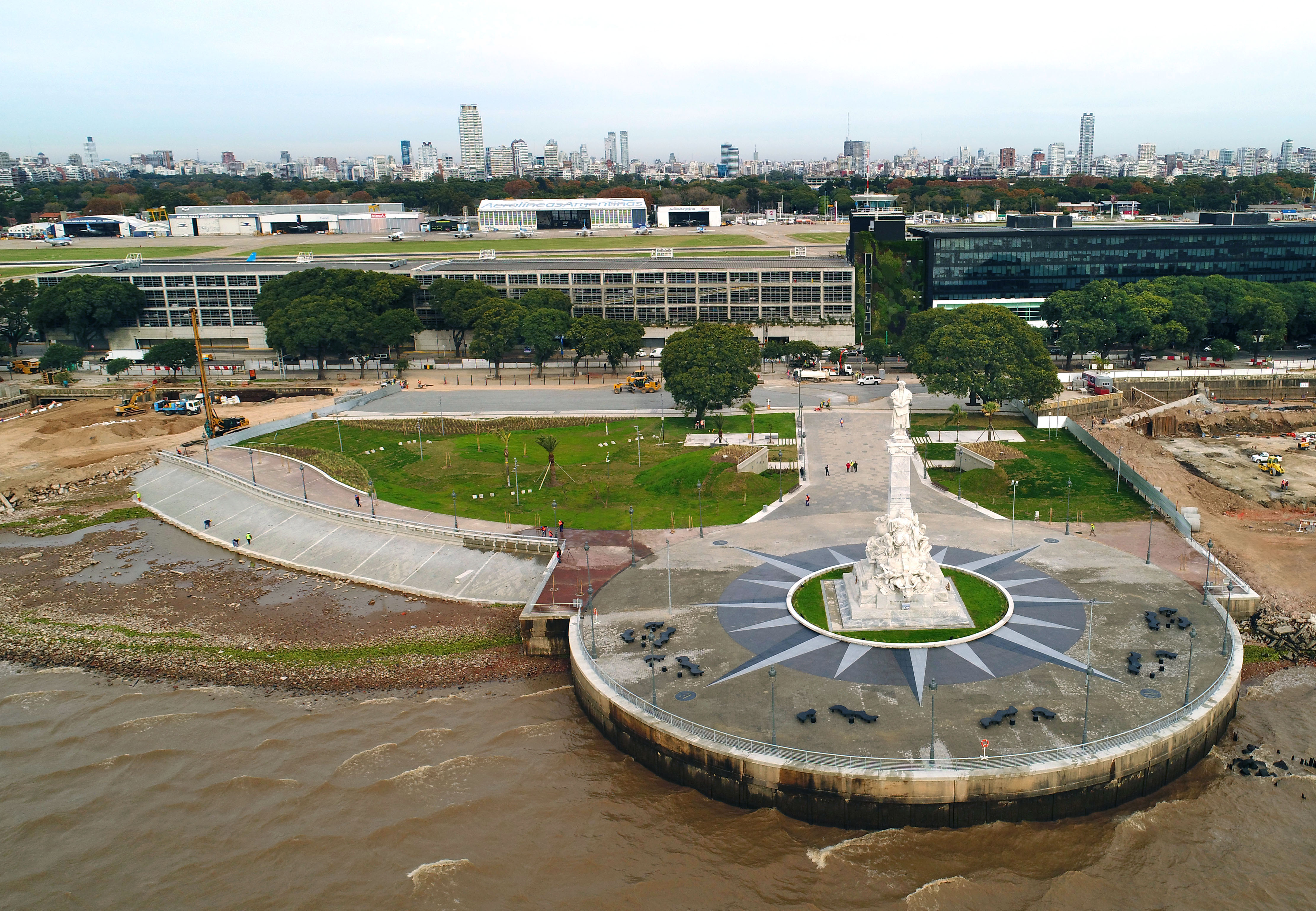 Rodríguez Larreta y Dietrich inauguraron la primera etapa del Paseo de la Costanera