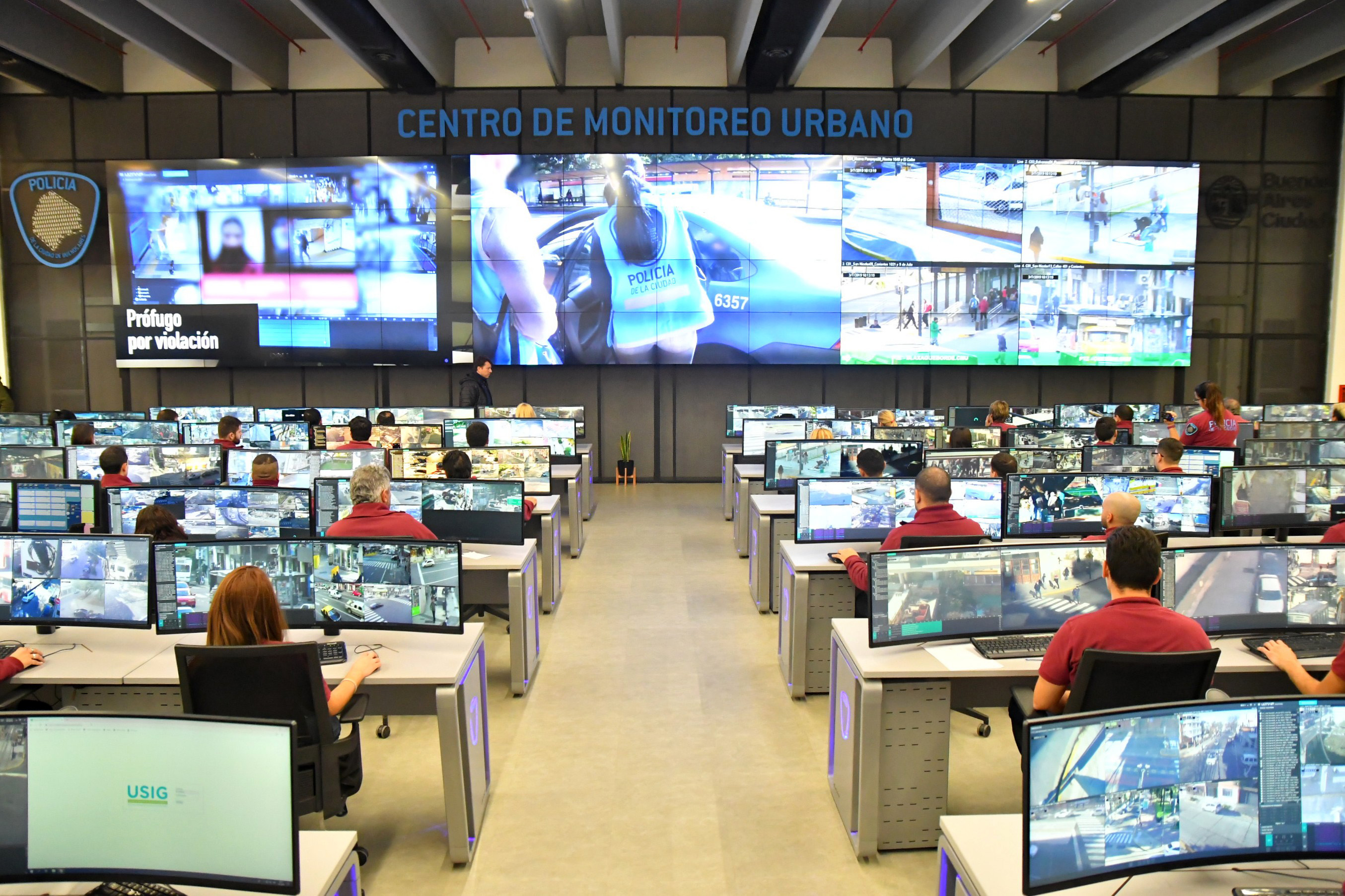 Video: los momentos en los que la Policía  de la Ciudad detiene a los prófugos