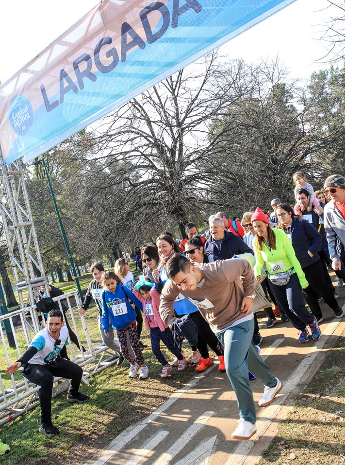 Saavedra tuvo un día a puro movimiento en Barrios Activos