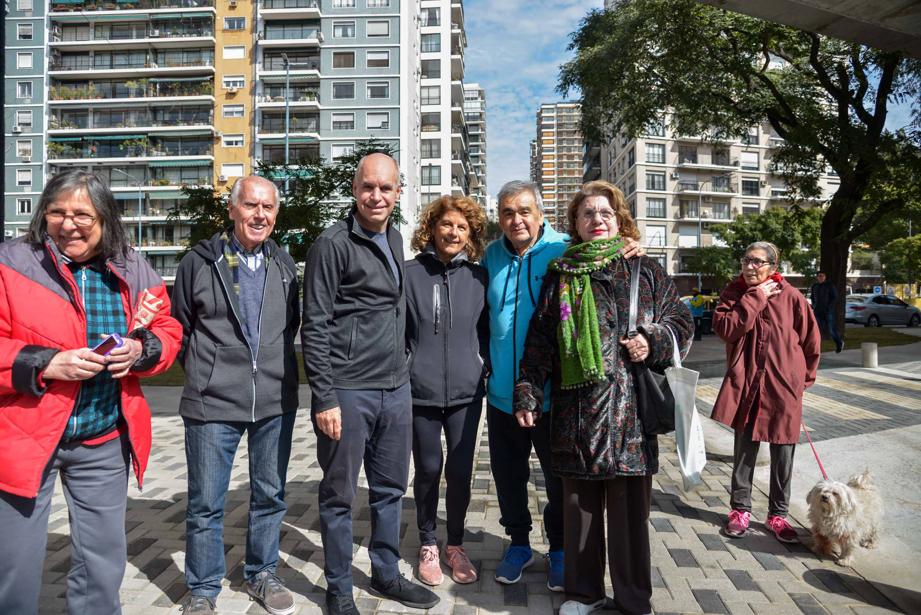 Viaducto Mitre: se habilitó al tránsito la calle José Hernández, en el barrio de Belgrano