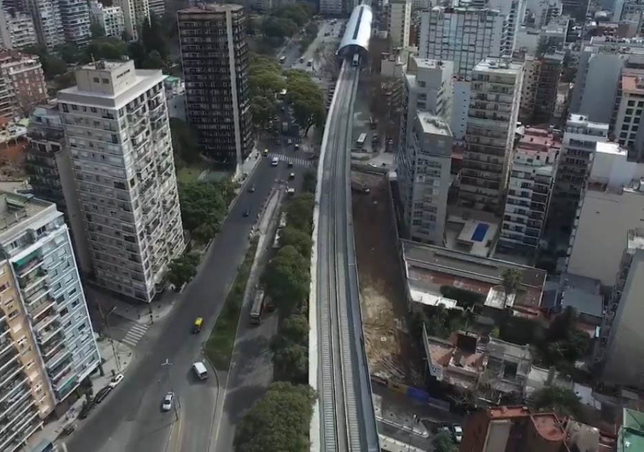 Viaducto Mitre: la reapertura de José Hernández desde un drone