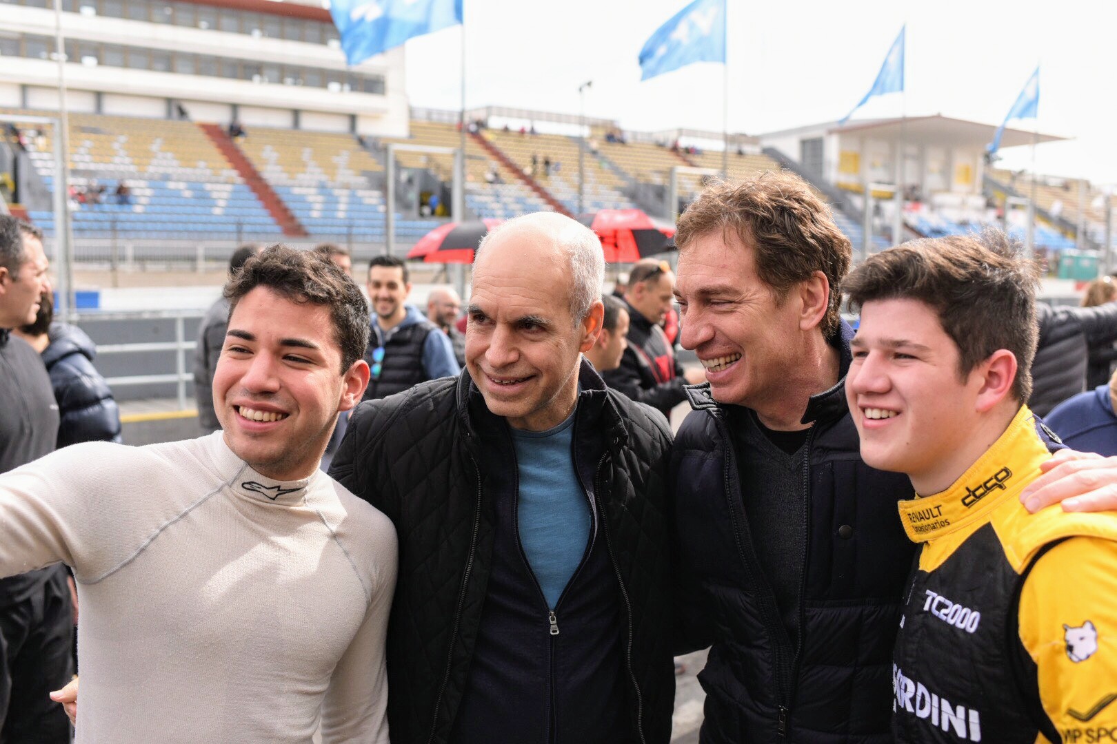 Horacio Rodríguez Larreta recorrió las obras de mejora del Autódromo Oscar y Juan Gálvez