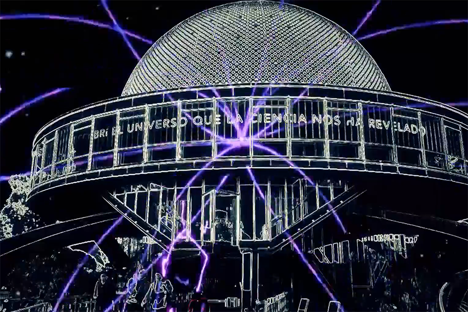 Un homenaje audiovisual full dome a Soda Stéreo en el Planetario