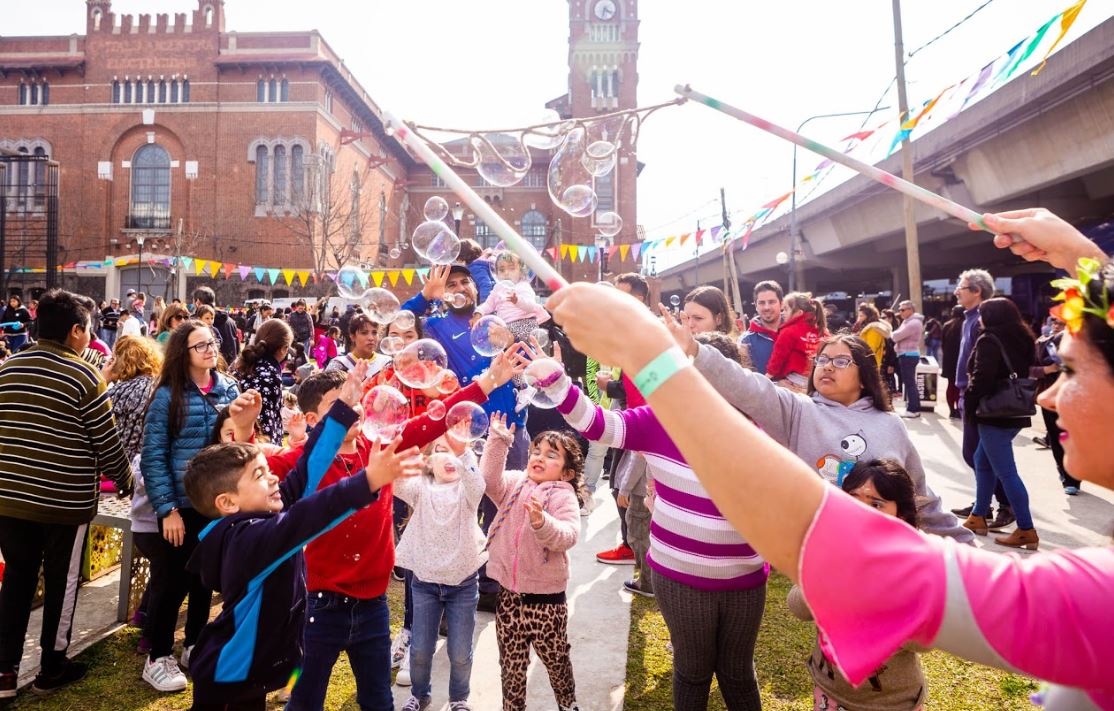 Amplia convocatoria en los festejos del Día del Niño en Usina del Arte