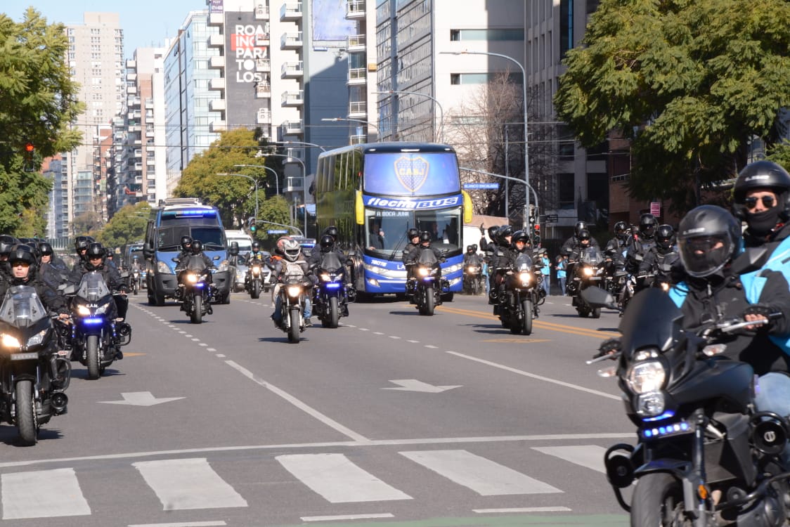 Se realizó con normalidad el operativo de seguridad del Superclásico