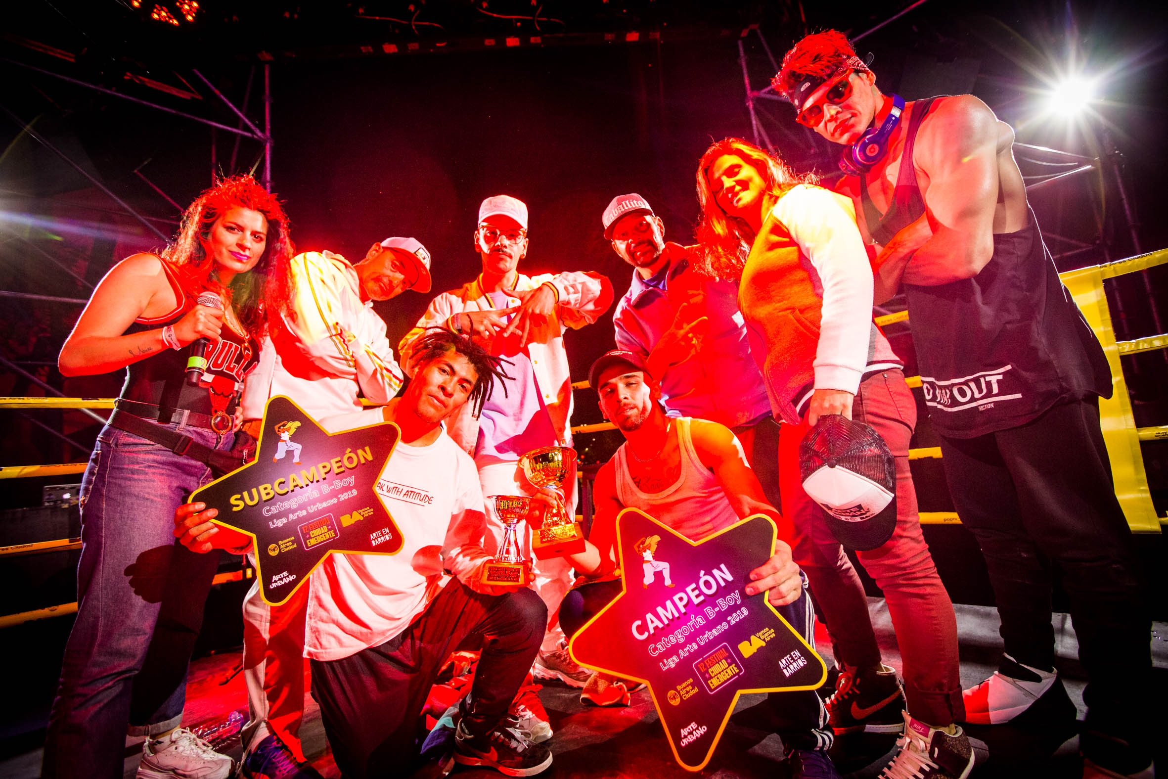 ¡Conocé a los campeones de la Liga Arte Urbano!